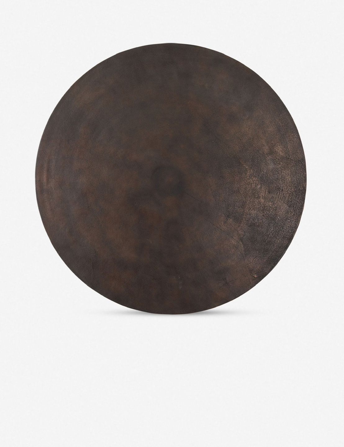 Rustic Industrial Round Metal Dining Table - photo 2
