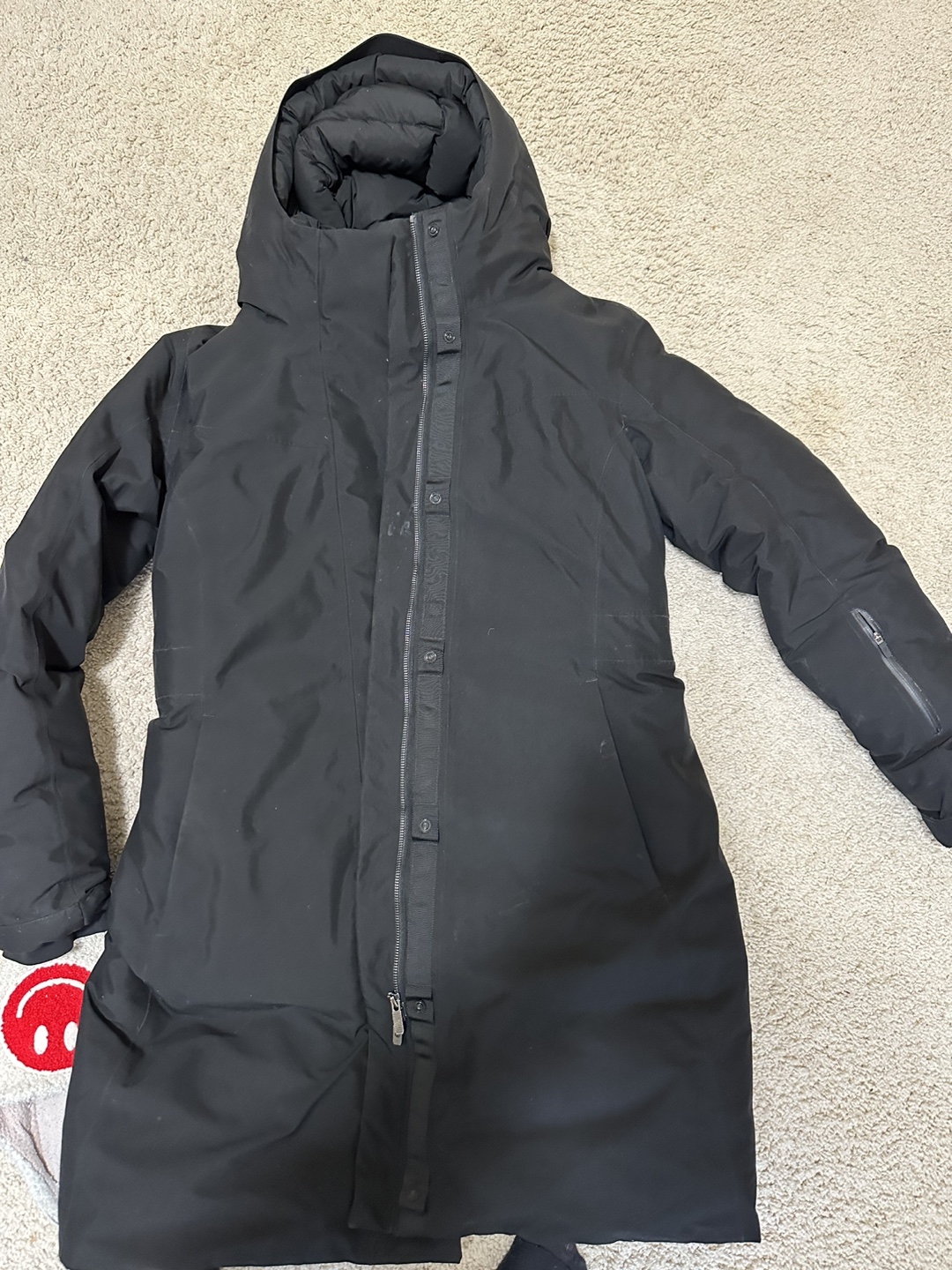 Lululemon Black Down Winter Jacket- unisex