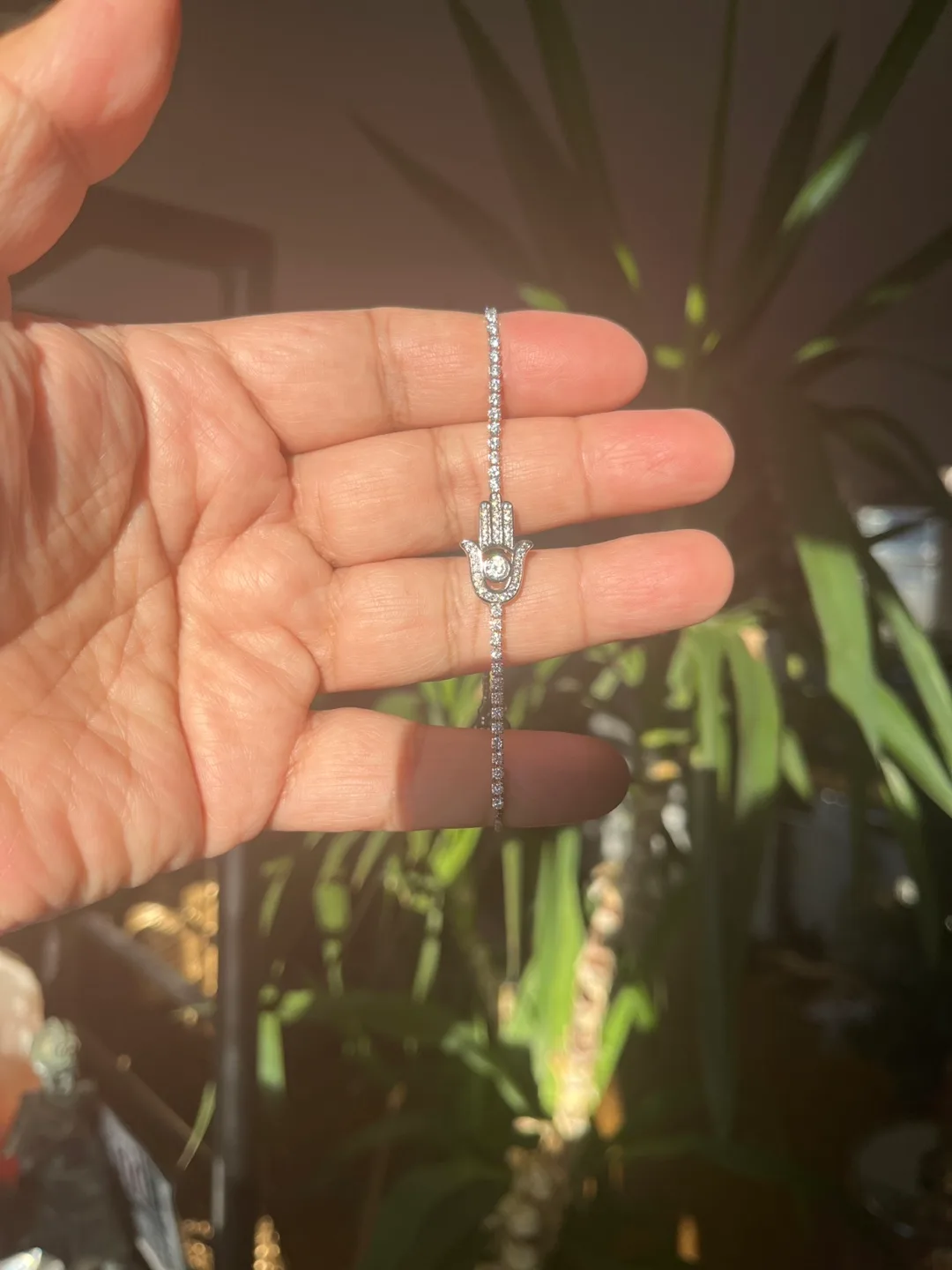 Hamsa Hand Adjustable Bracelet image indicator(2)