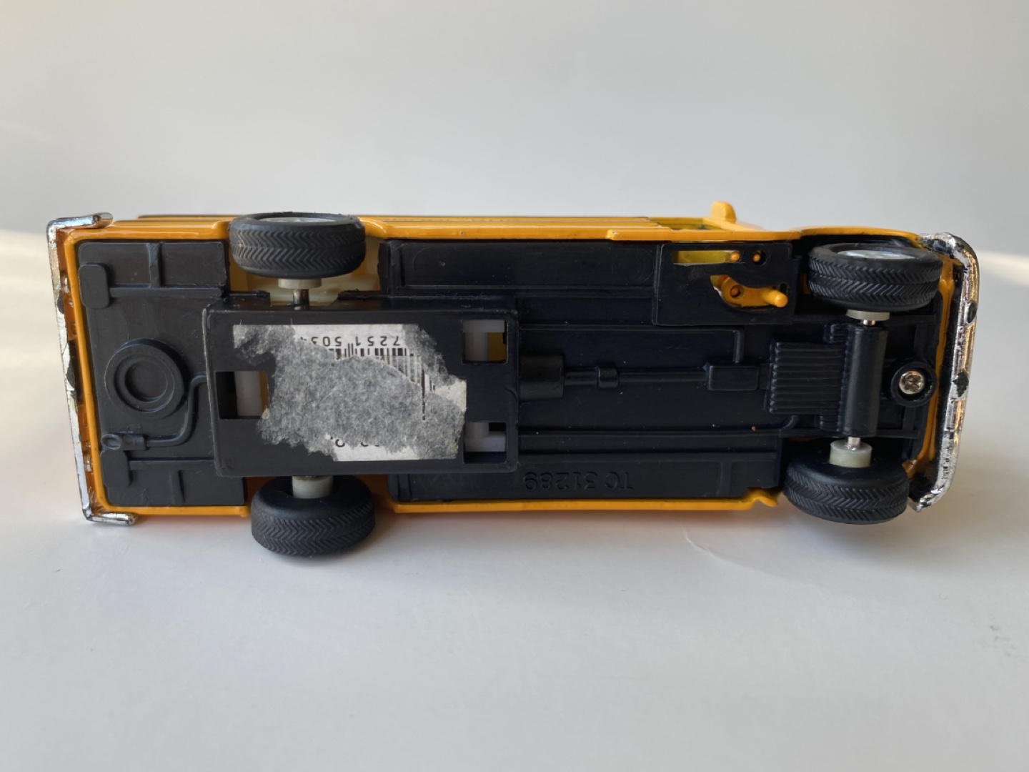 Yellow School Bus Toy with Opening Hood - photo 3