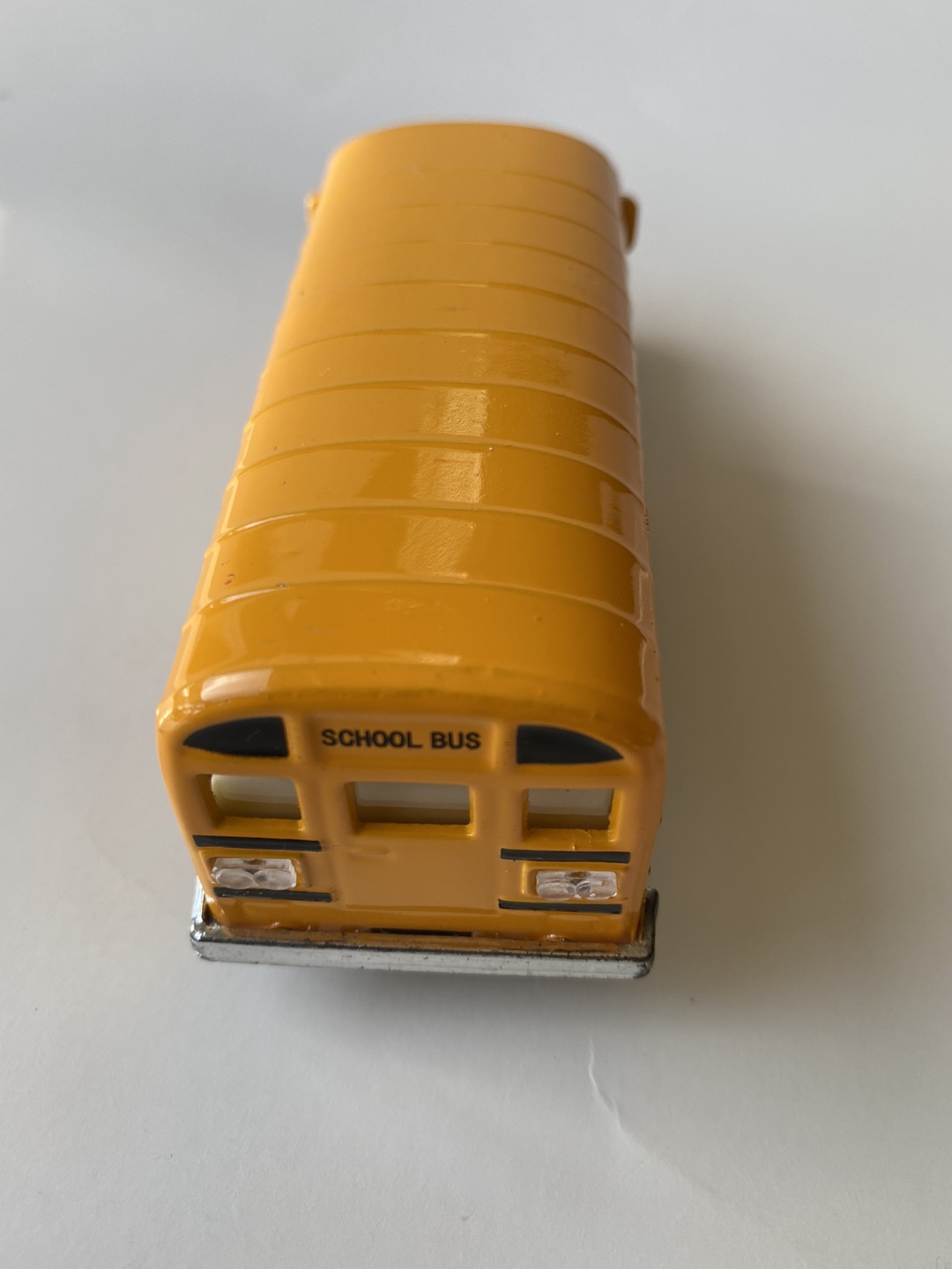 Yellow School Bus Toy with Opening Hood - photo 5