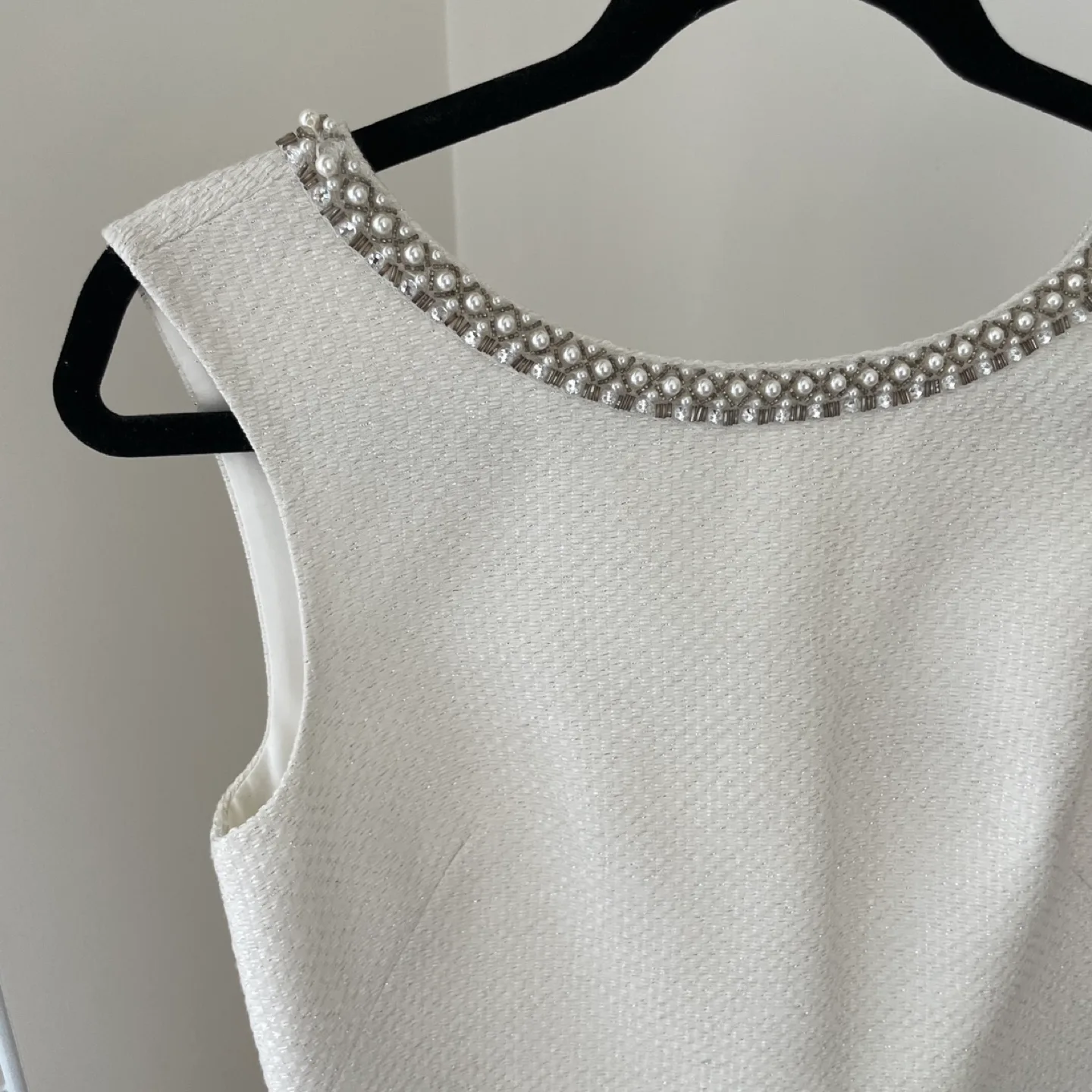 NWT Ted Baker Yulisad Metallic Boucle Dress (size 1) image indicator(3)