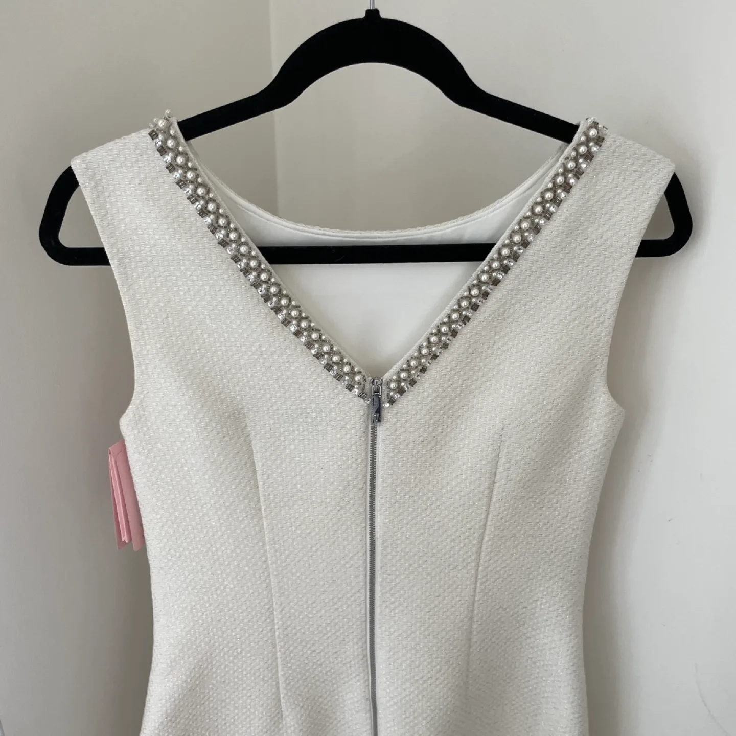 NWT Ted Baker Yulisad Metallic Boucle Dress (size 1) image indicator(4)