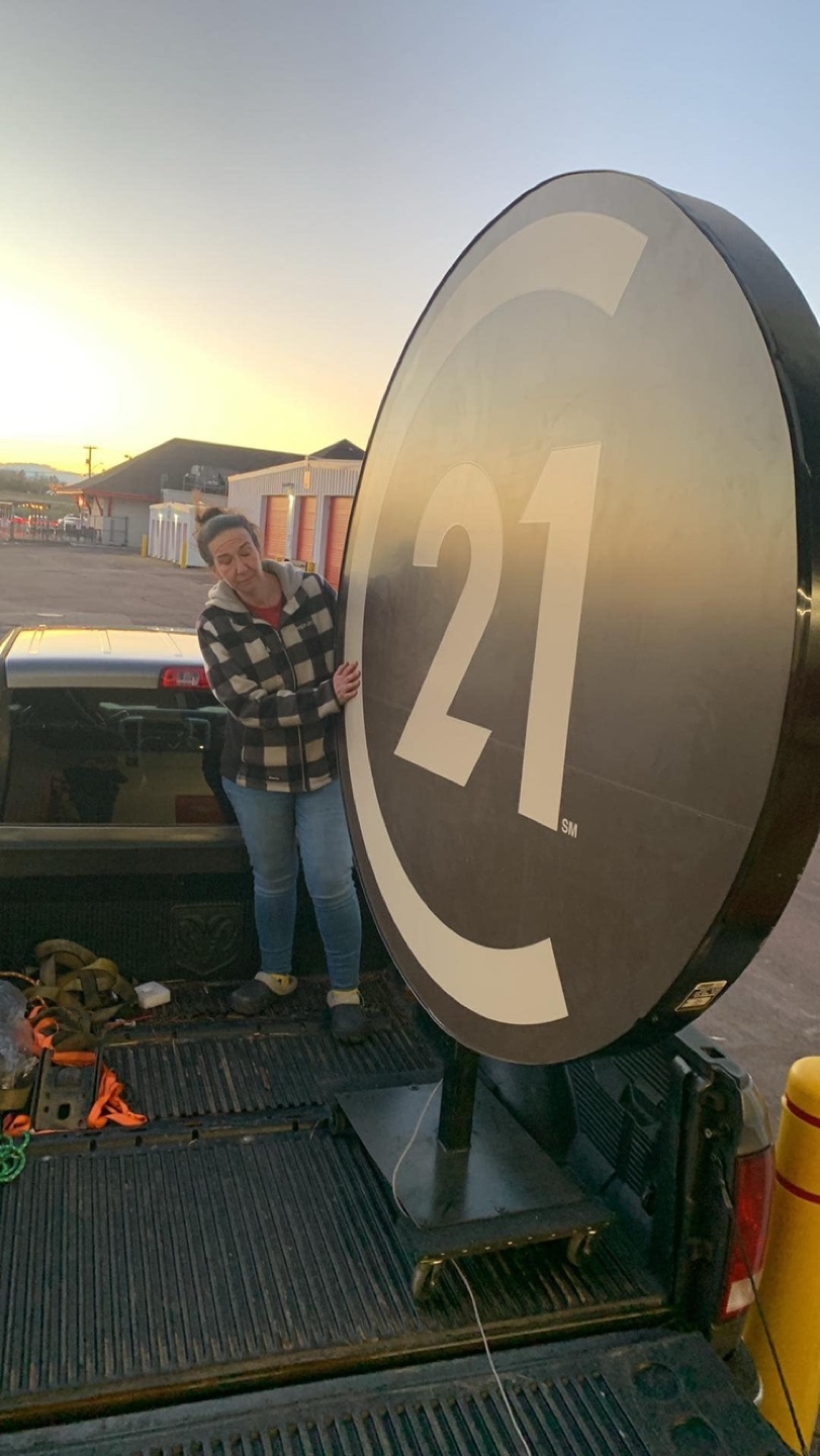 Century 21 Sign/ Create a Batman Signal ☺️