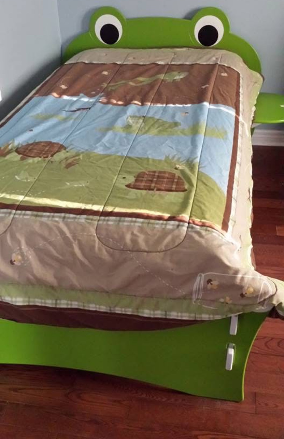 Kids Legare Twin Frog Bed Frame