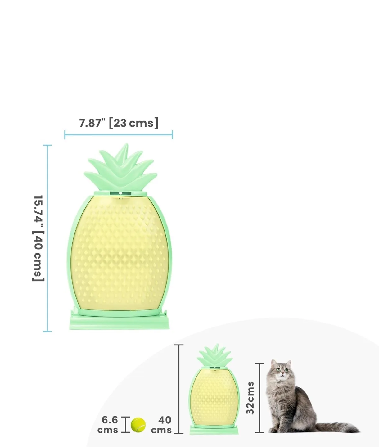 Pineapple Cat Self Groom Tool image indicator(5)