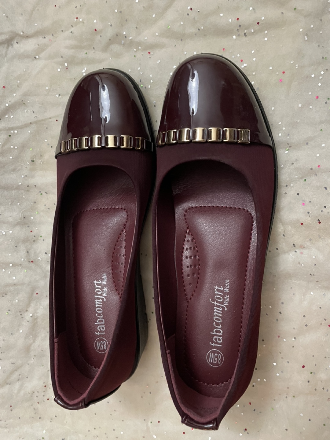Burgundy and Black Shoes - photo 2