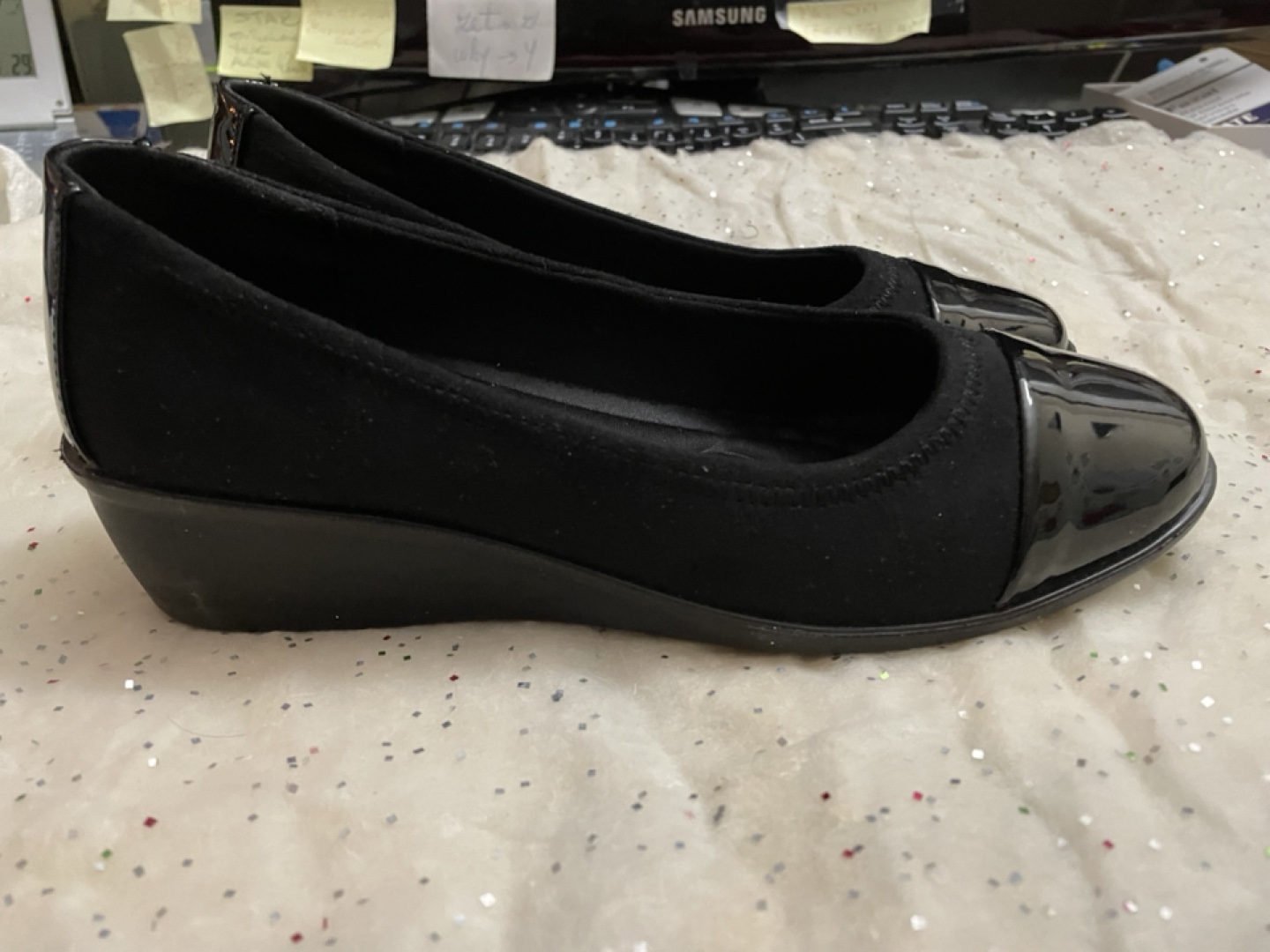 Burgundy and Black Shoes - photo 3