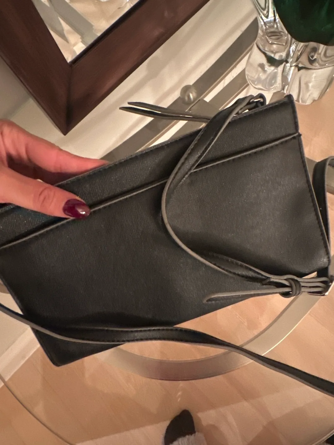 Nine West  Black Clutch Purse image indicator(2)