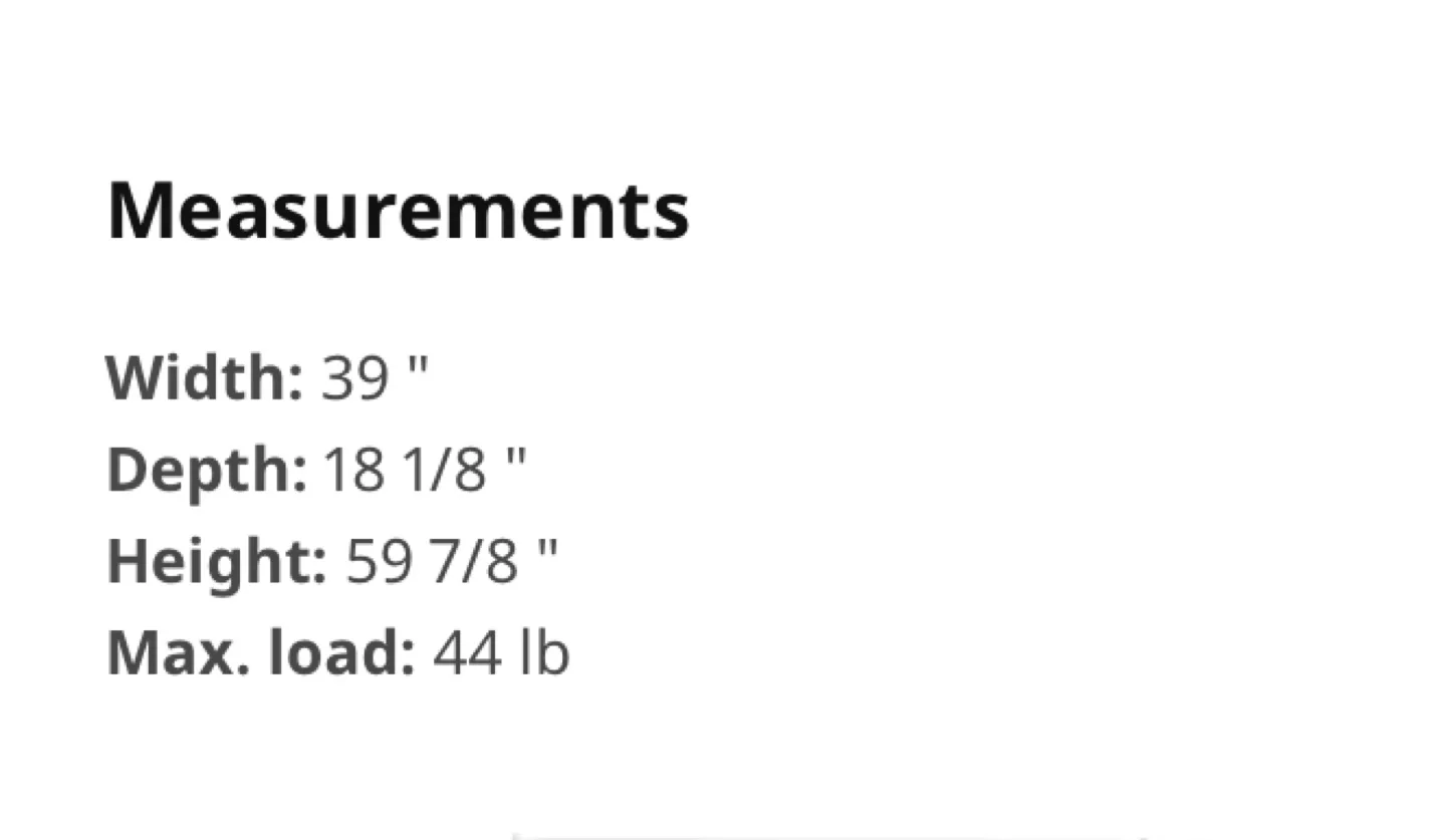 IKEA White Clothing Rack image indicator(2)