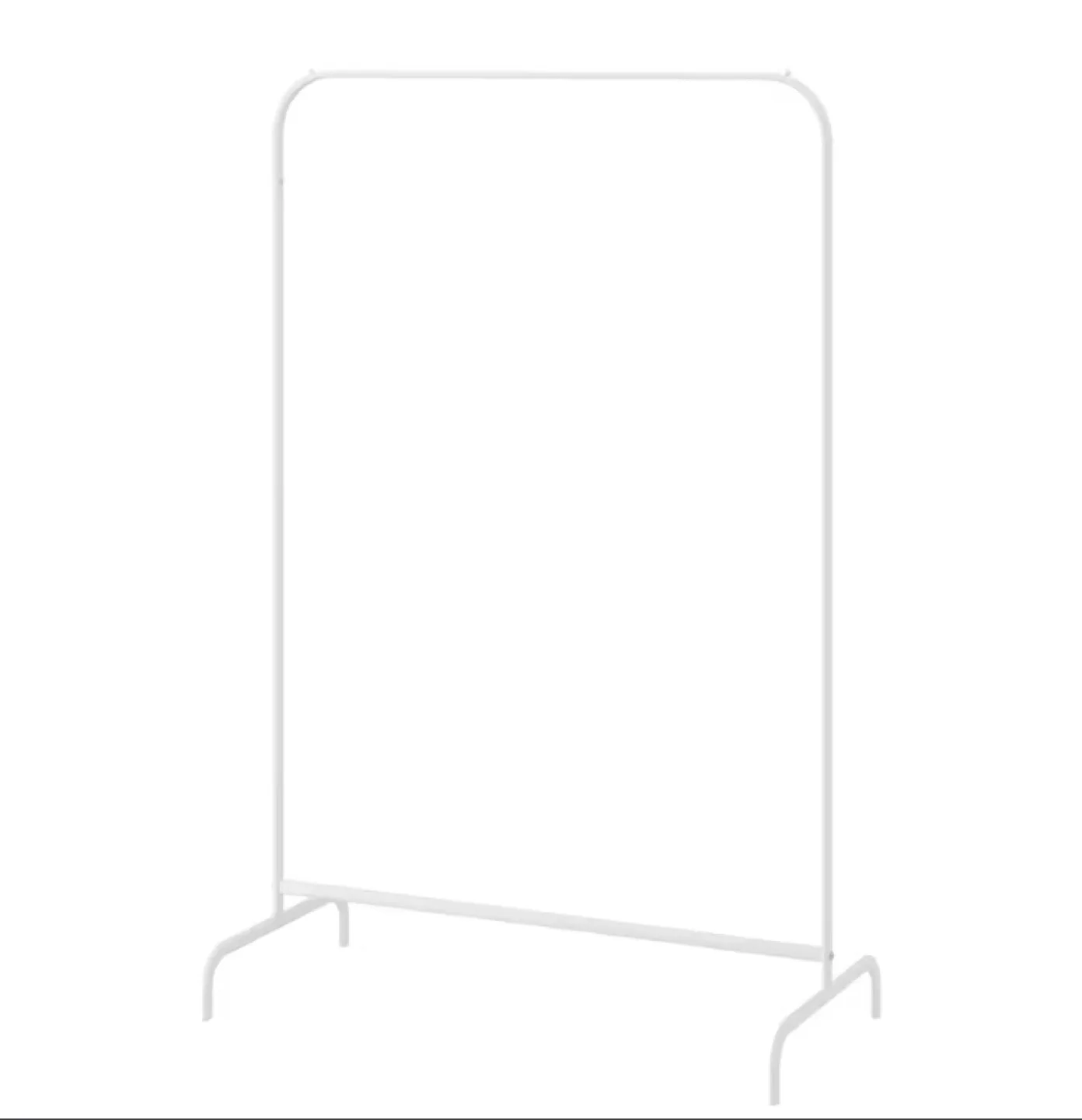 IKEA White Clothing Rack thumbnail