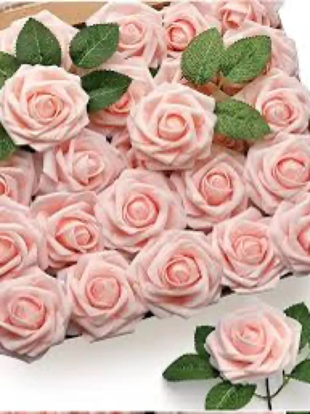 67 Artificial Roses 🌹 with 🍃 - image indicator(6)