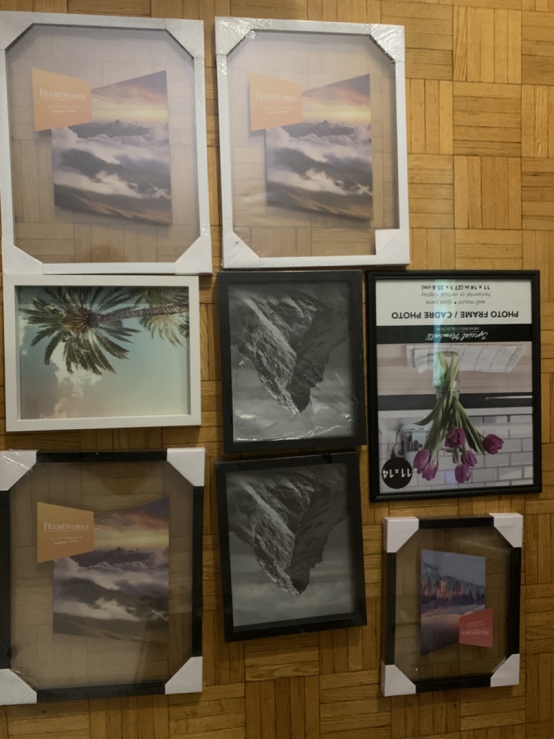 Set of 8 Picture Frames