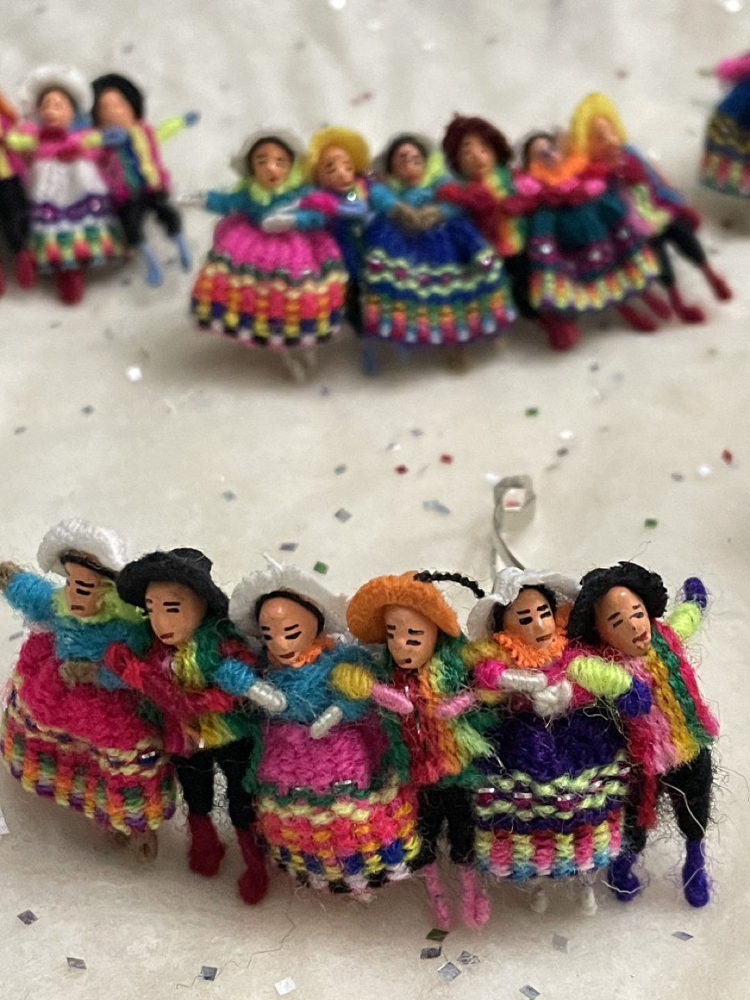 Set of 12 Peruvian Doll Hair Clips - photo 3