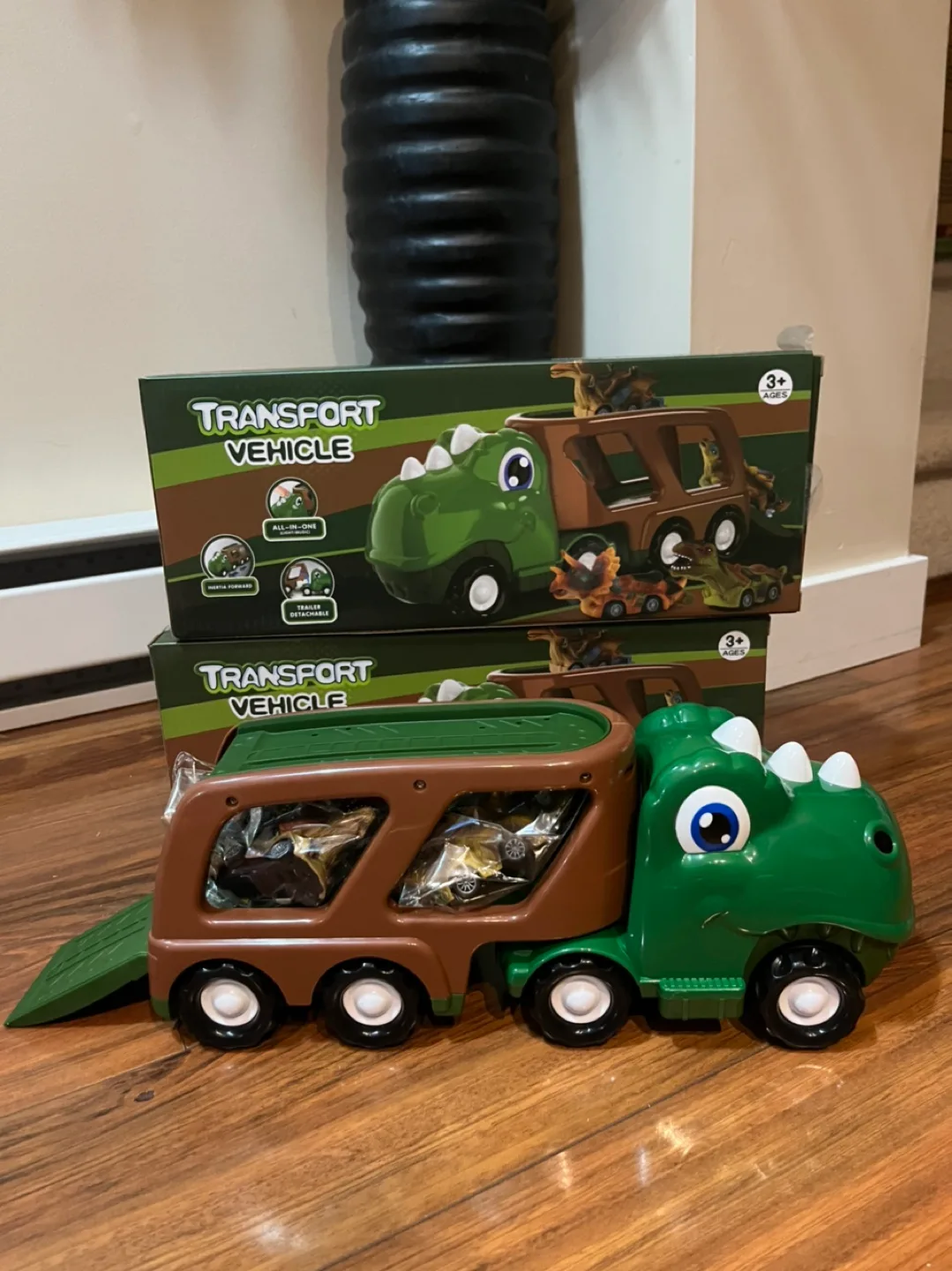 Dinosaur toy trucks set image indicator(6)