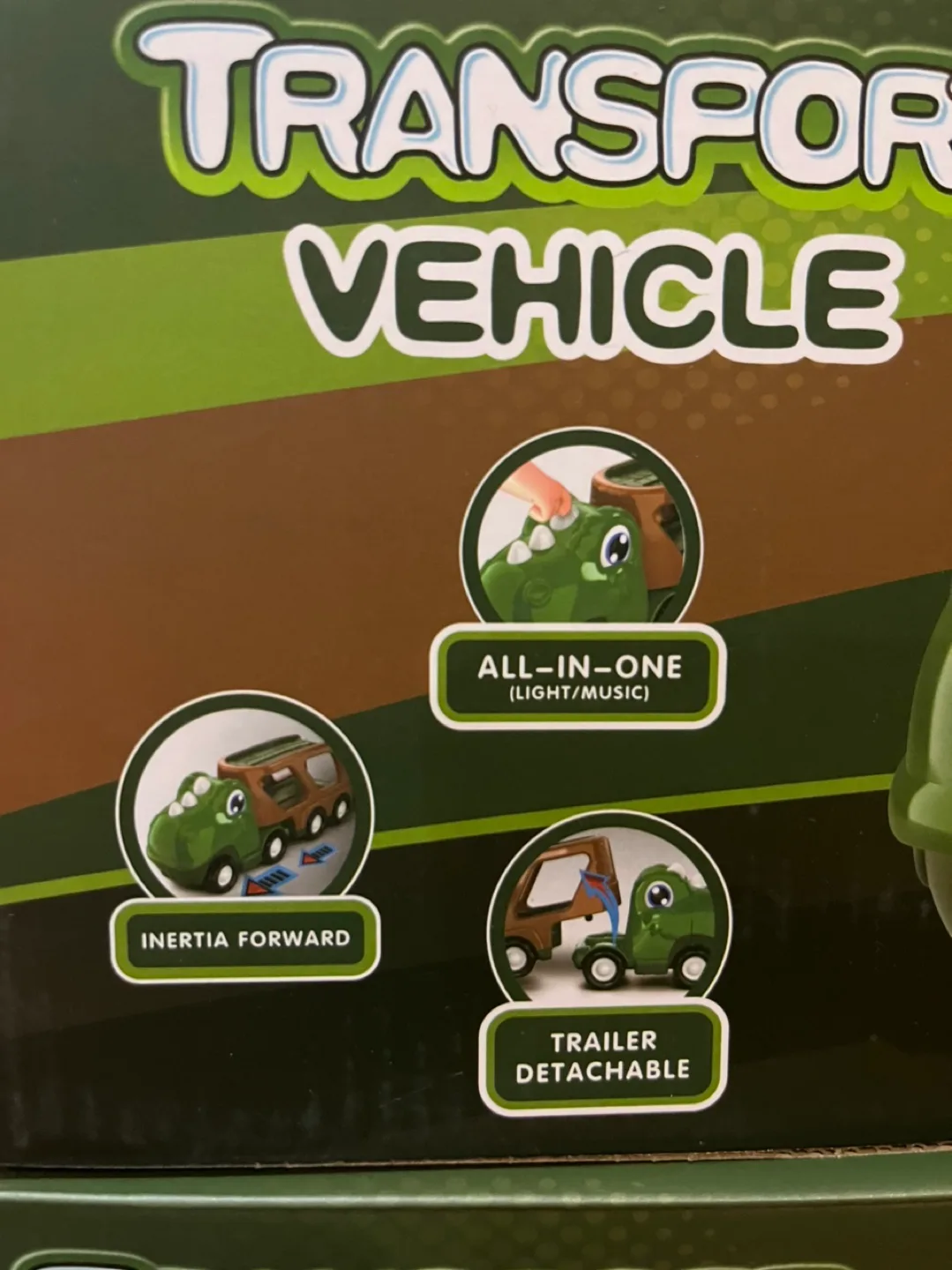 Dinosaur toy trucks set image indicator(8)