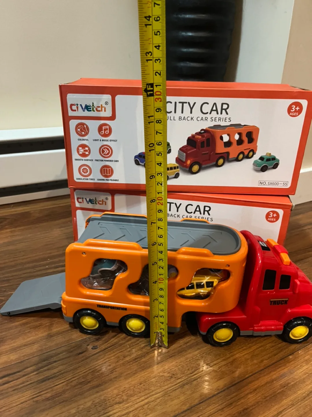 City toy trucks set image indicator(3)