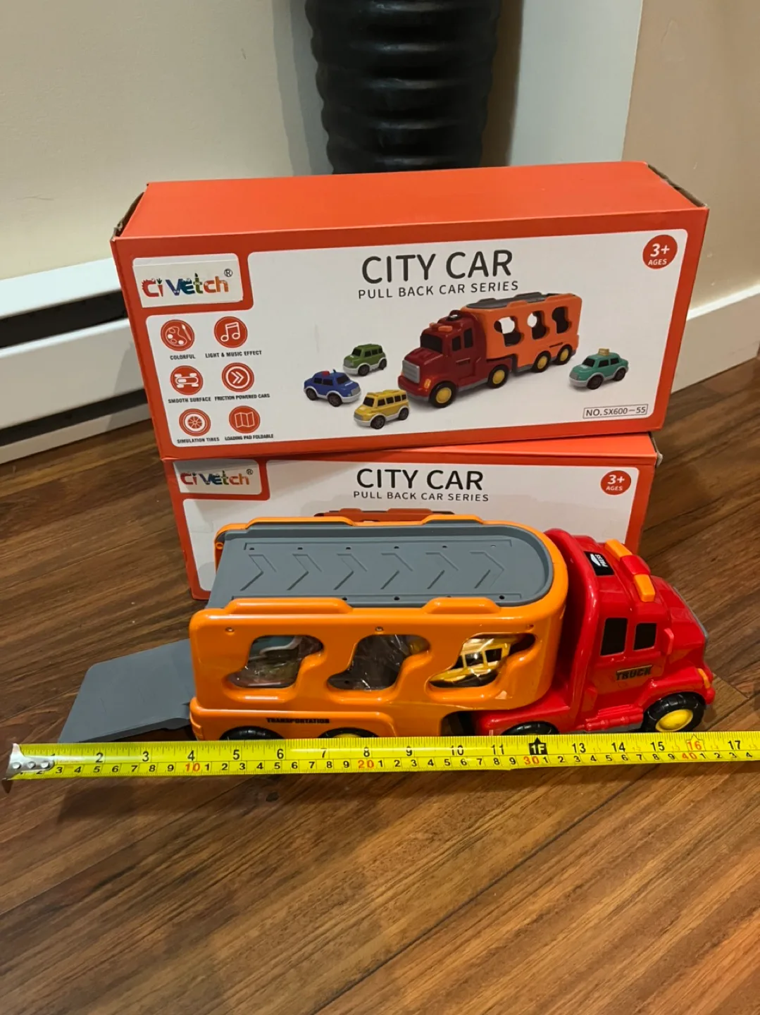 City toy trucks set image indicator(2)