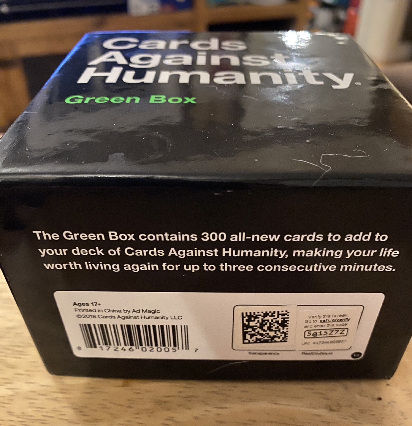 Cards Against Humanity Green Box Expansion Pack - photo 2