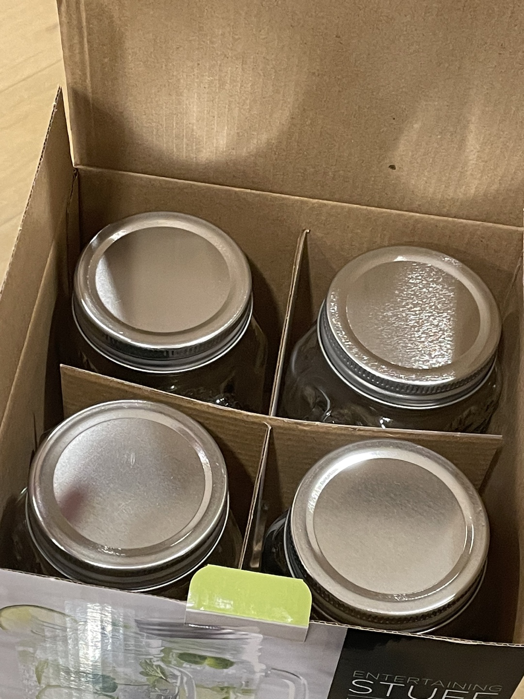 Set of 4 Mason Drinking Jars - photo 2