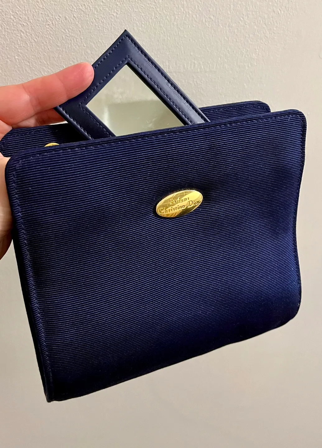 Vintage Christian Dior Makeup Bag image indicator(2)