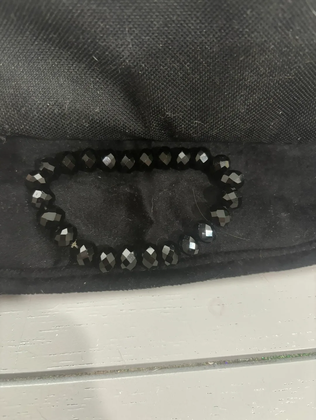 Black Beaded Bracelet thumbnail