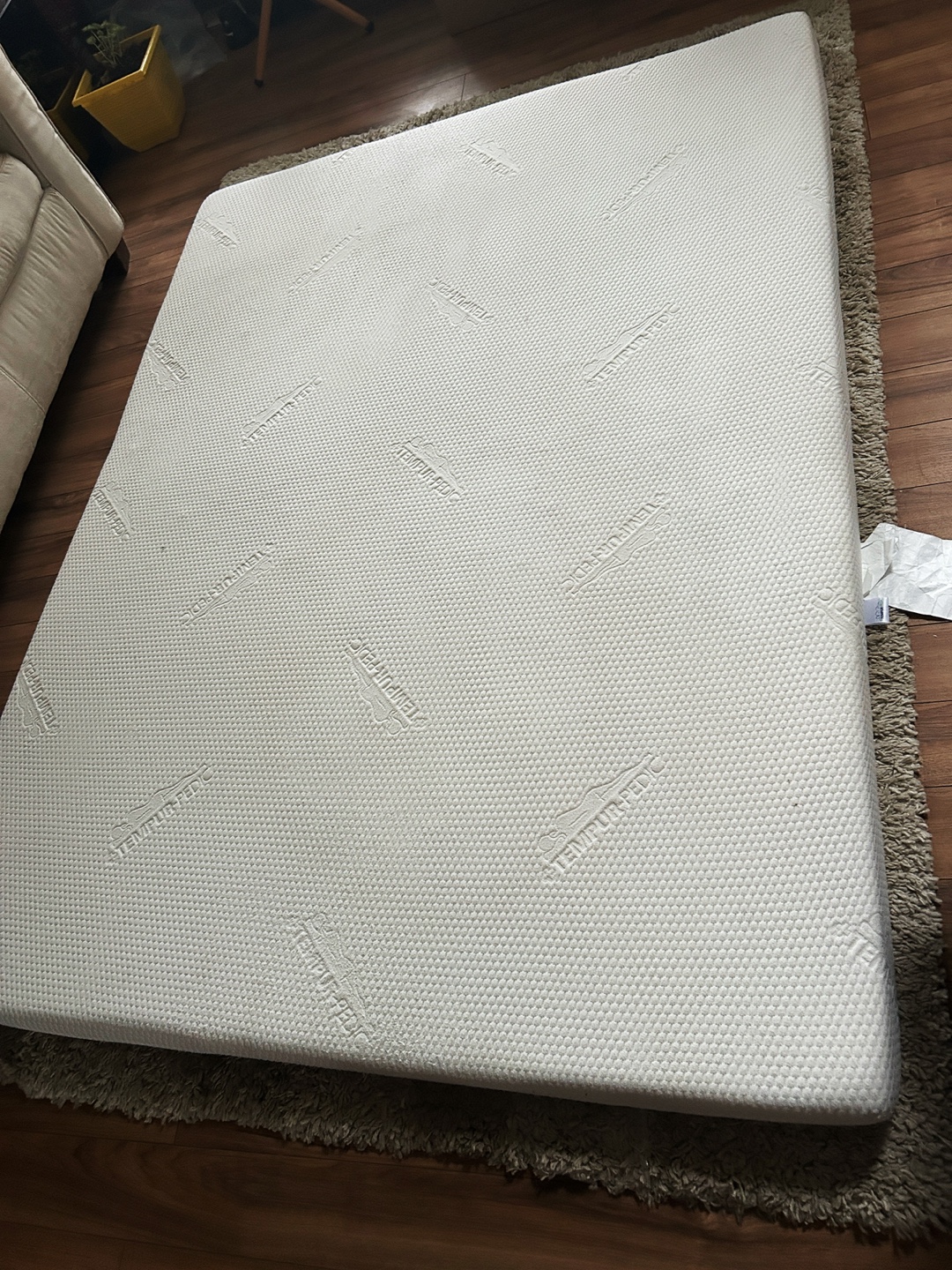 Tempur-Pedic Queen Mattress Topper memory foam