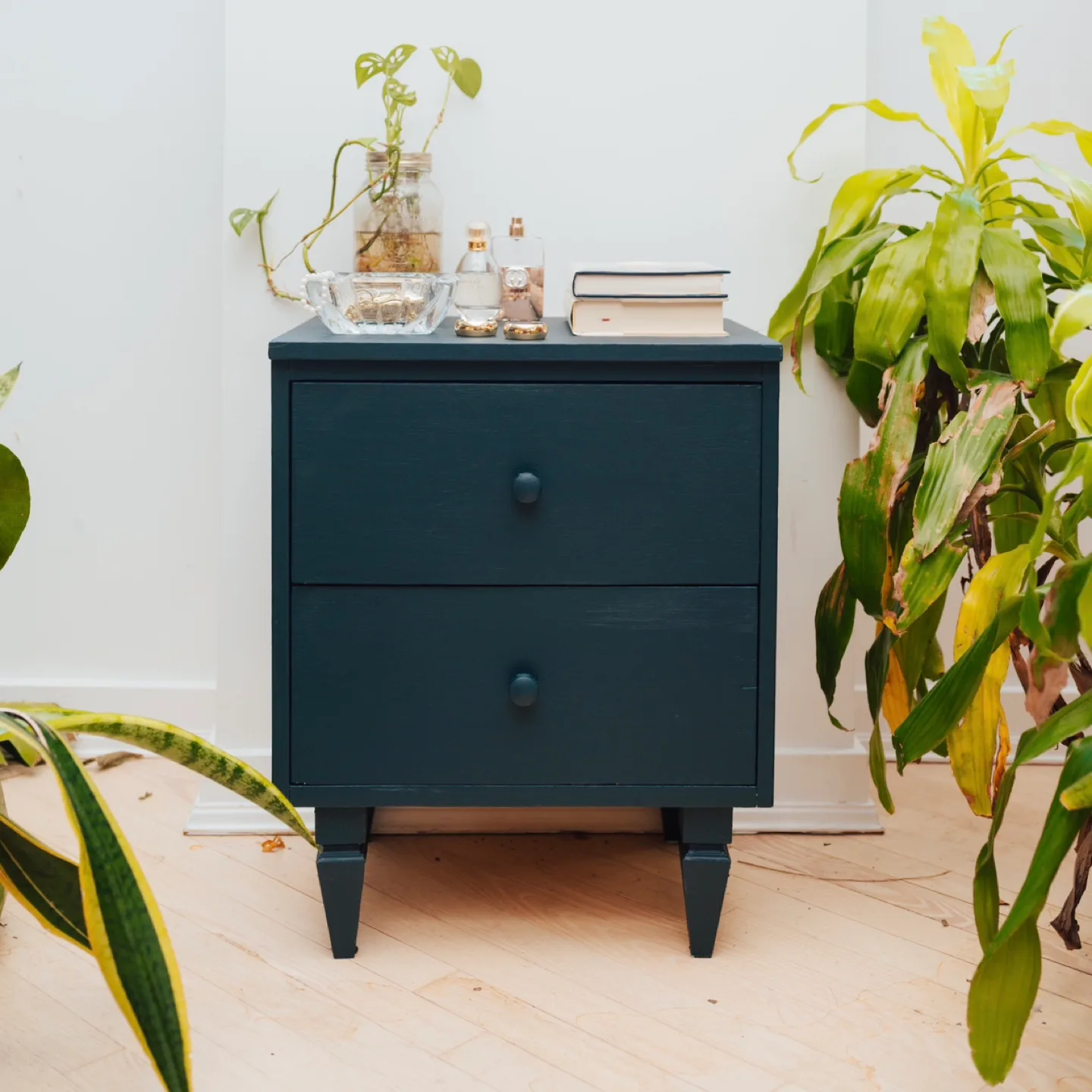 Blue Vintage Nightstand 💙 thumbnail