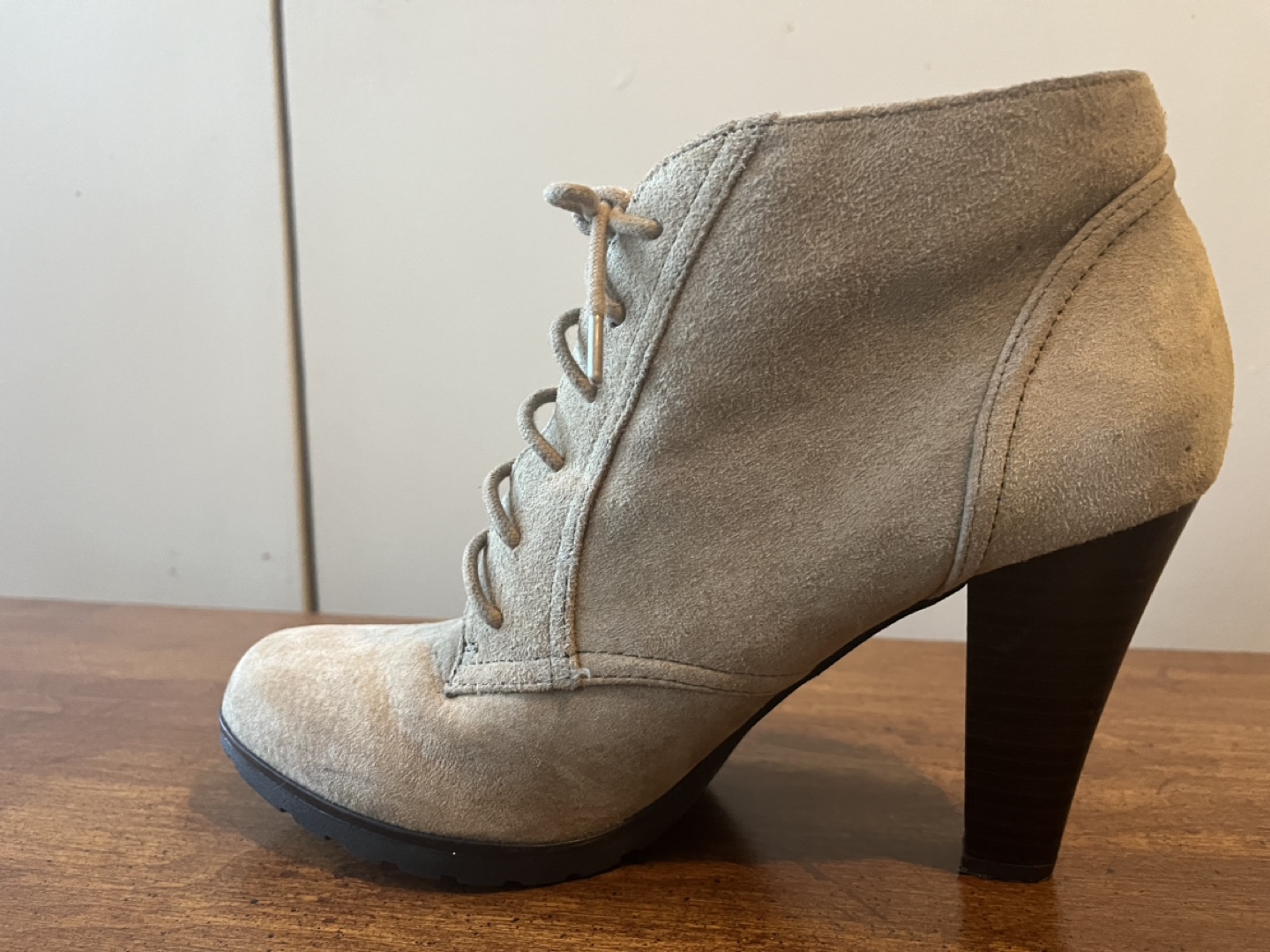 White Mountain Lace Up Ankle Booties - photo 3