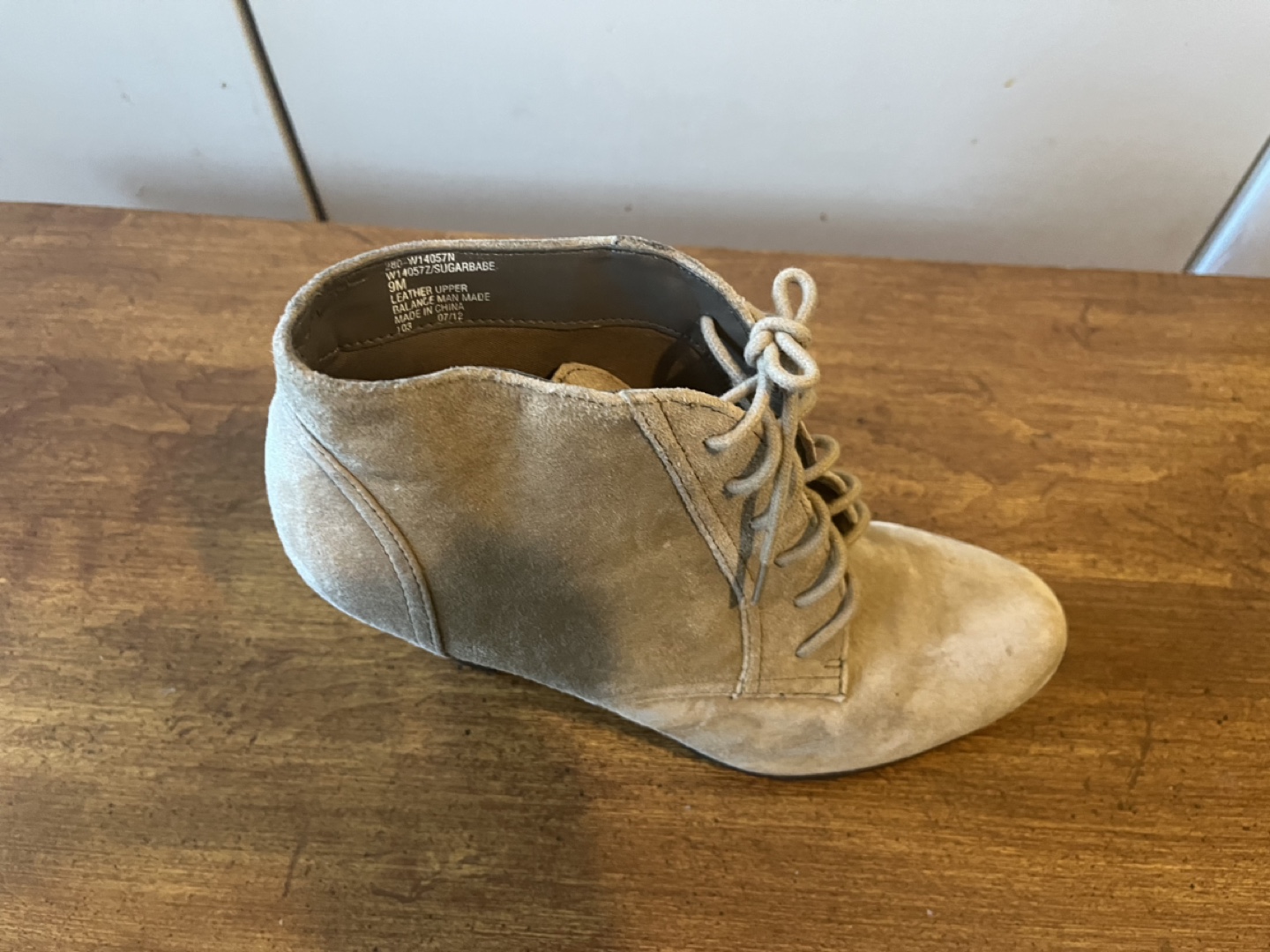 White Mountain Lace Up Ankle Booties - photo 4
