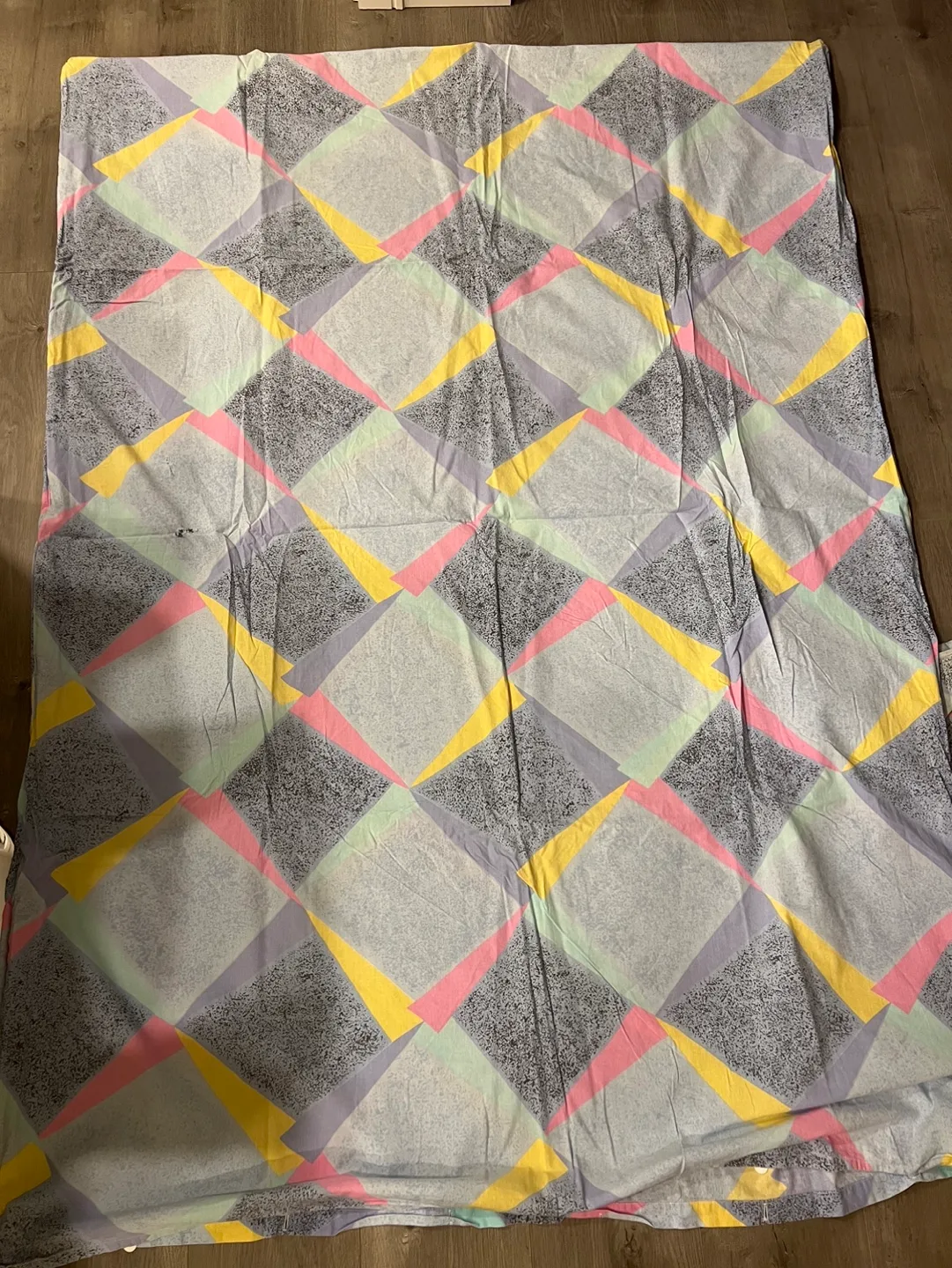 Vintage Geometric Pattern Euro Duvet and Pillow Cover image indicator(6)