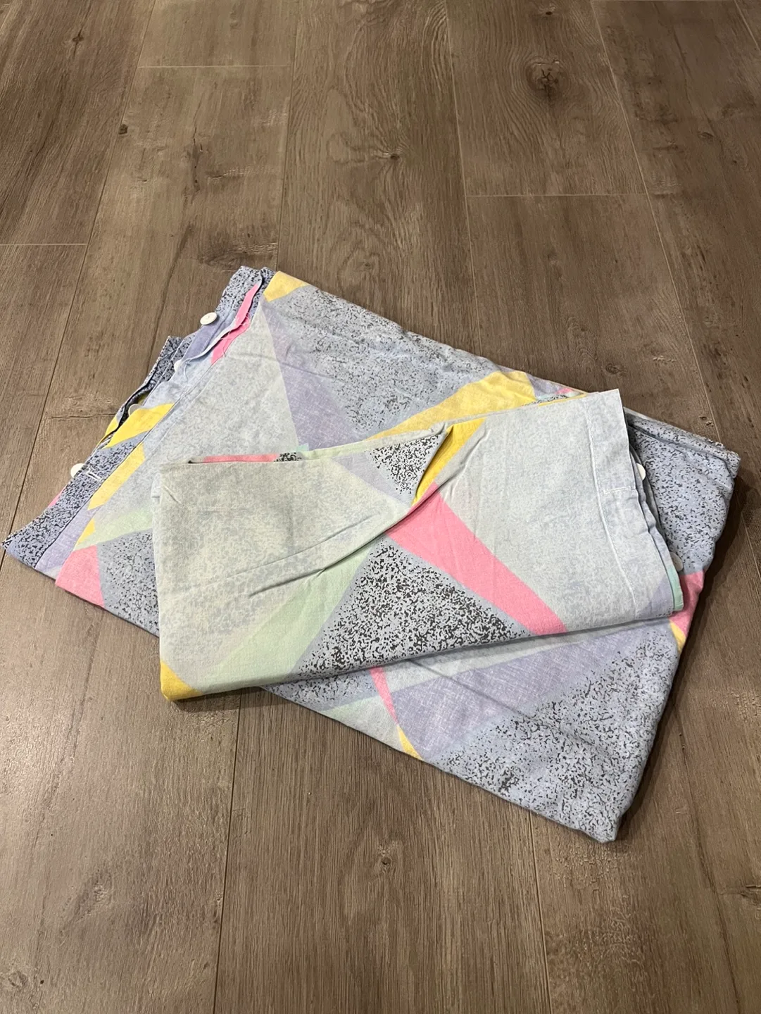 Vintage Geometric Pattern Euro Duvet and Pillow Cover image indicator(5)