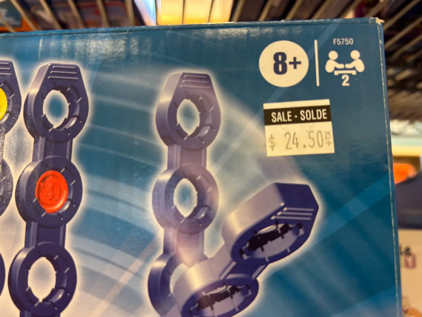 Brand New Connect 4 Spin Board Game image indicator(5)