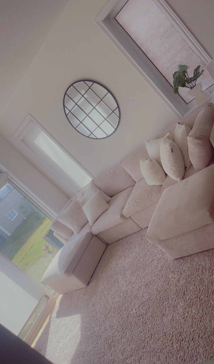 129" Wide Symmetrical Modular Sectional
