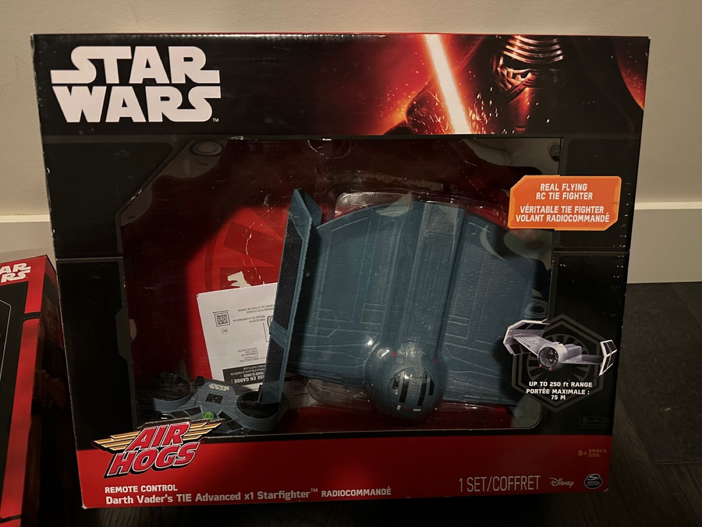 Star Wars Darth Vader's TIE Advanced X1 Starfighter RC Toy - photo 2
