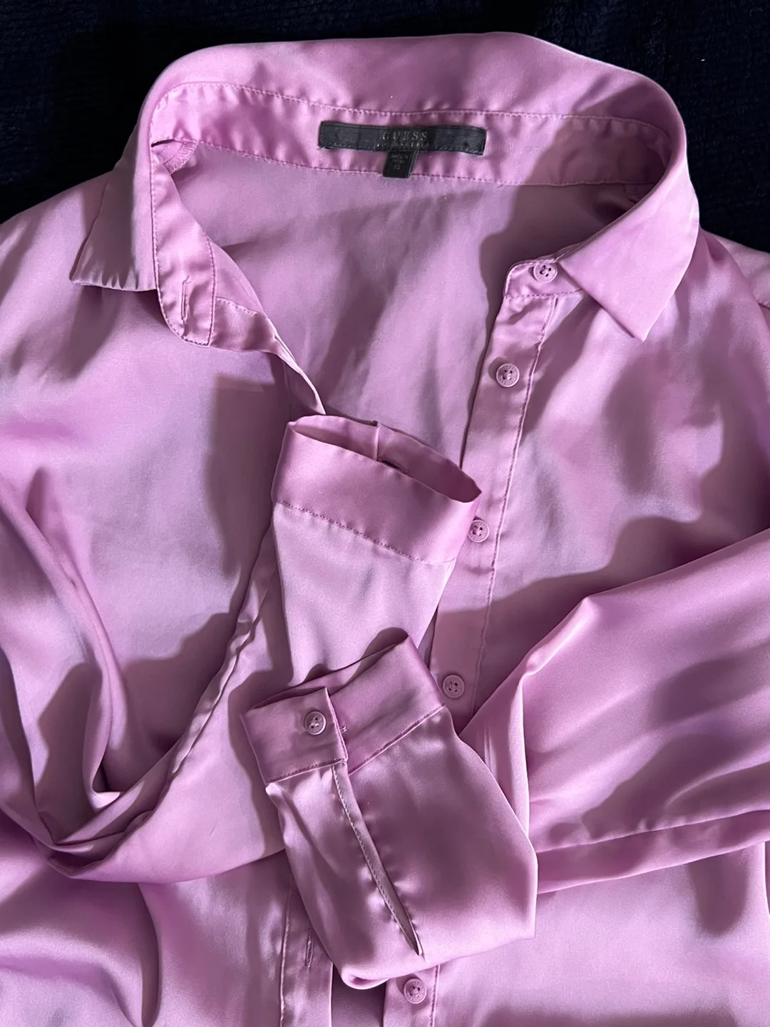 Guess Pink Satin Blouse image indicator(6)