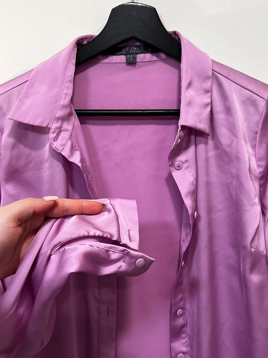 Guess Pink Satin Blouse image indicator(5)