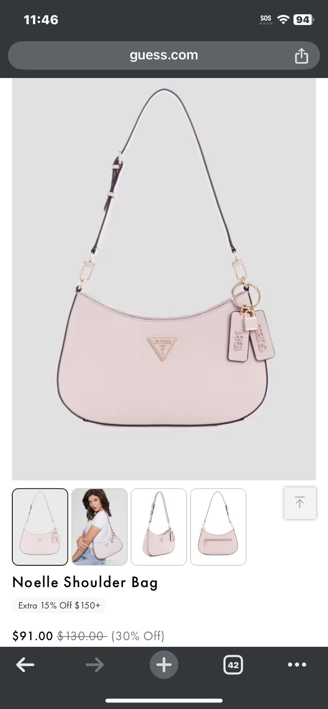 Guess Noelle Shoulder Bag