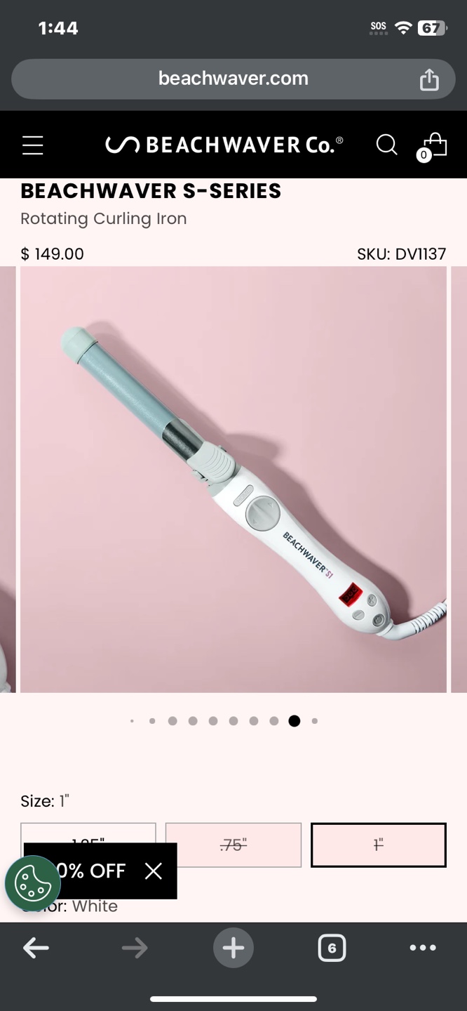Beachwaver Rotating Curling Iron
