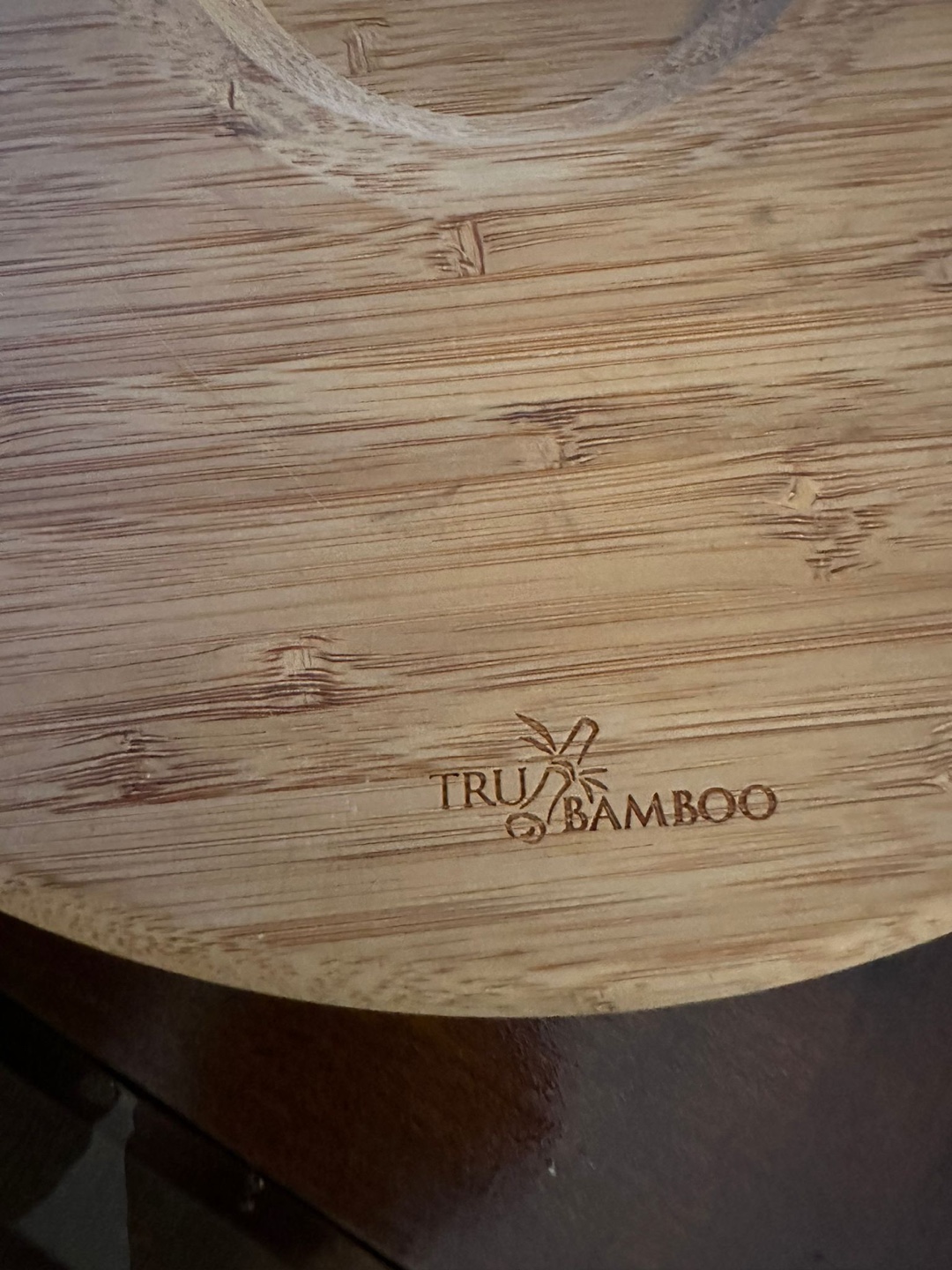 Glass Serving Tray with Bamboo Base - photo 4