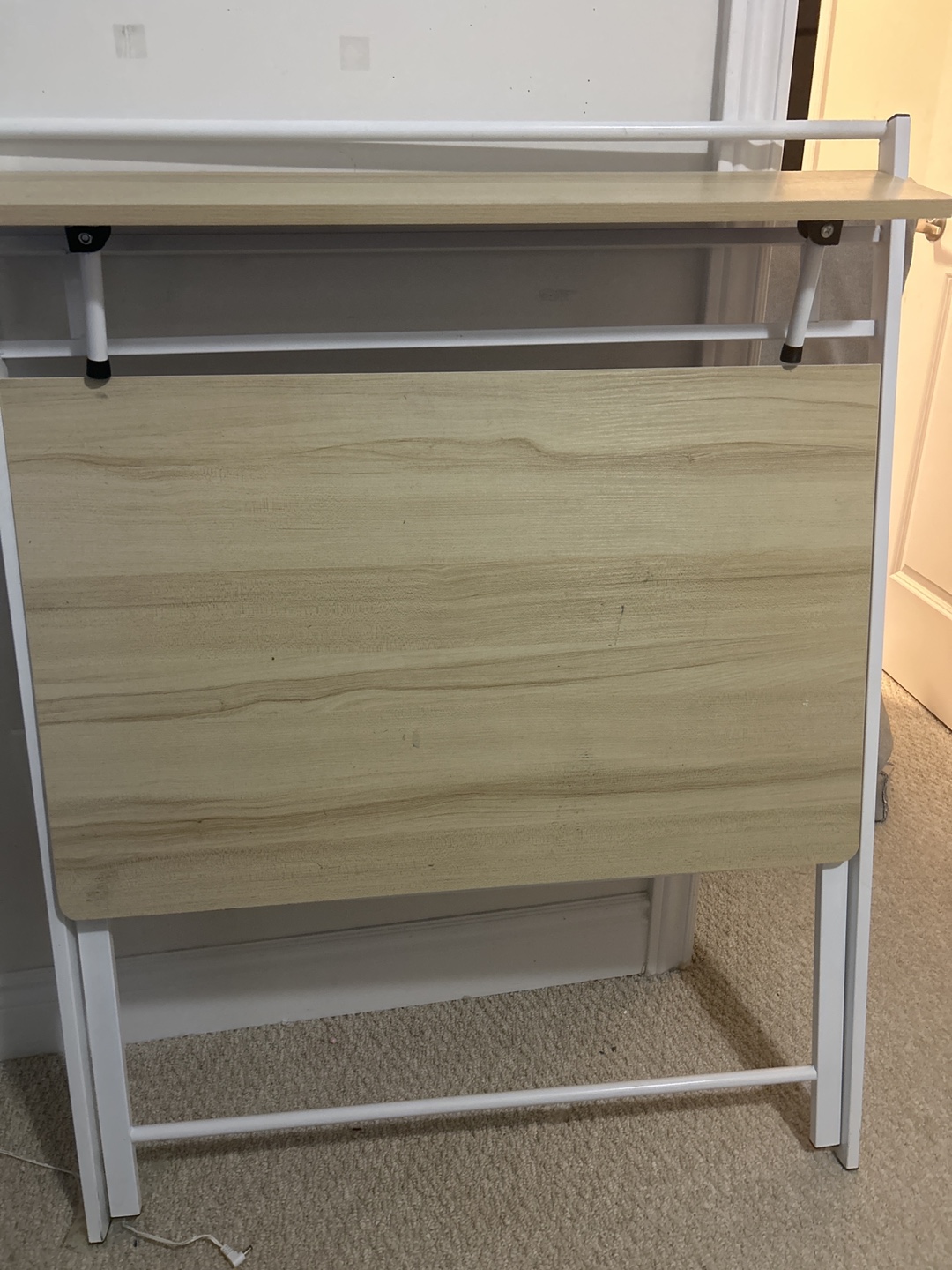 Folding Desk with Shelf - photo 2