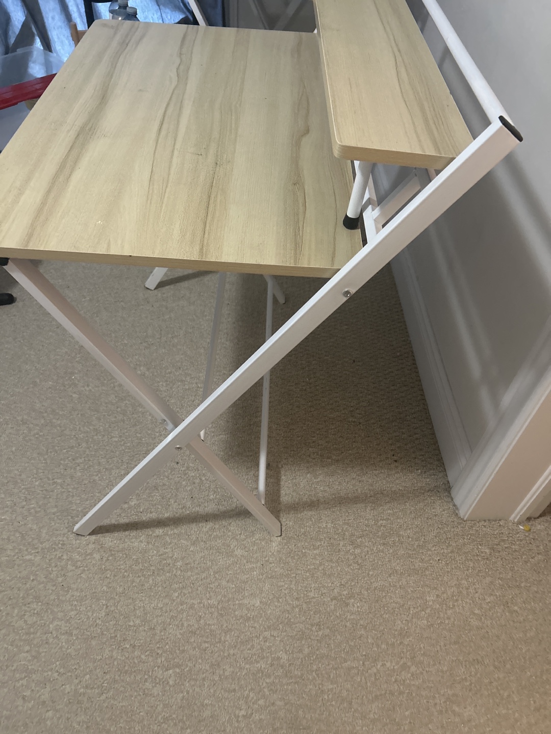 Folding Desk with Shelf - photo 3