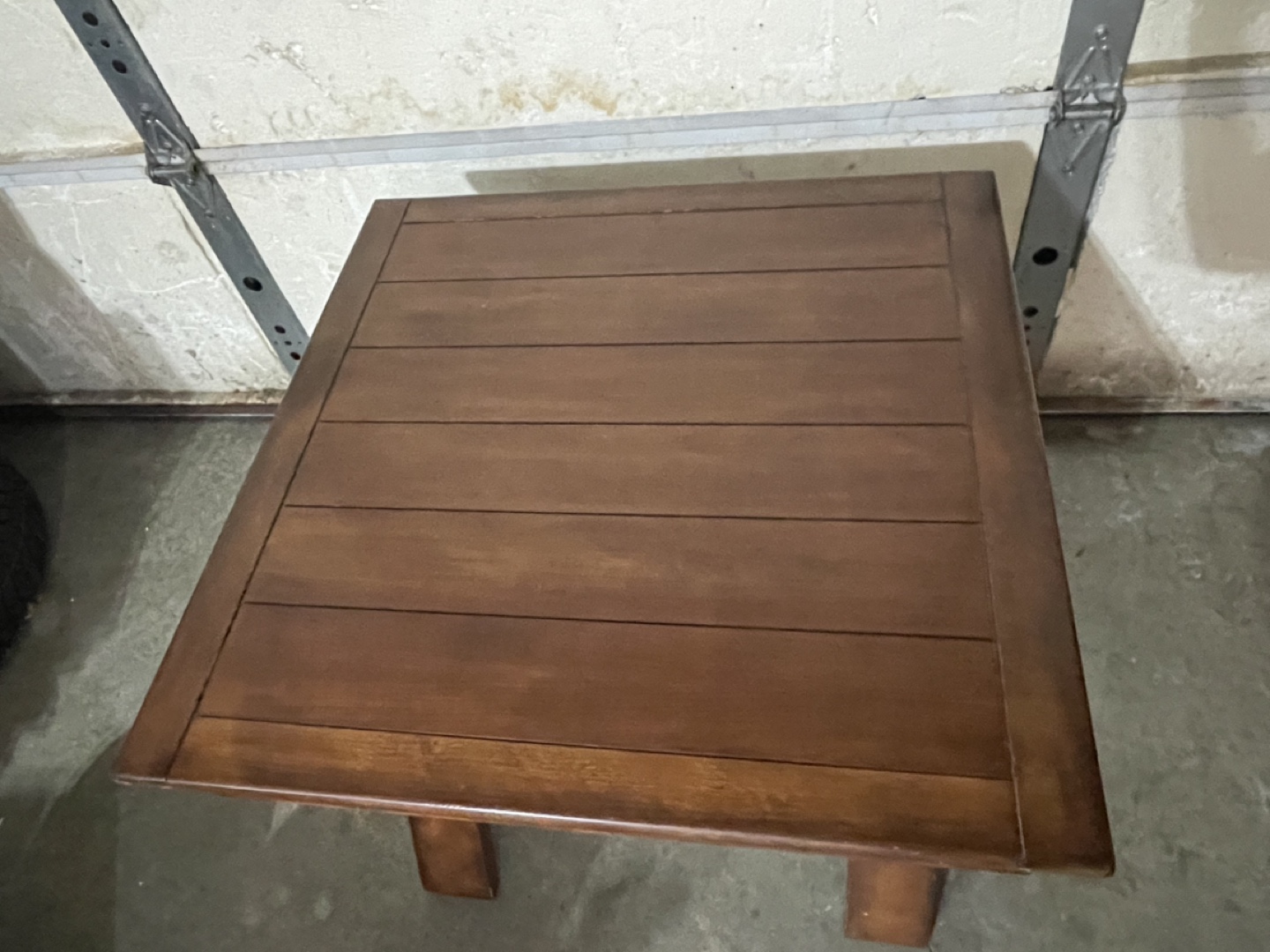 Wooden Side Table - photo 4