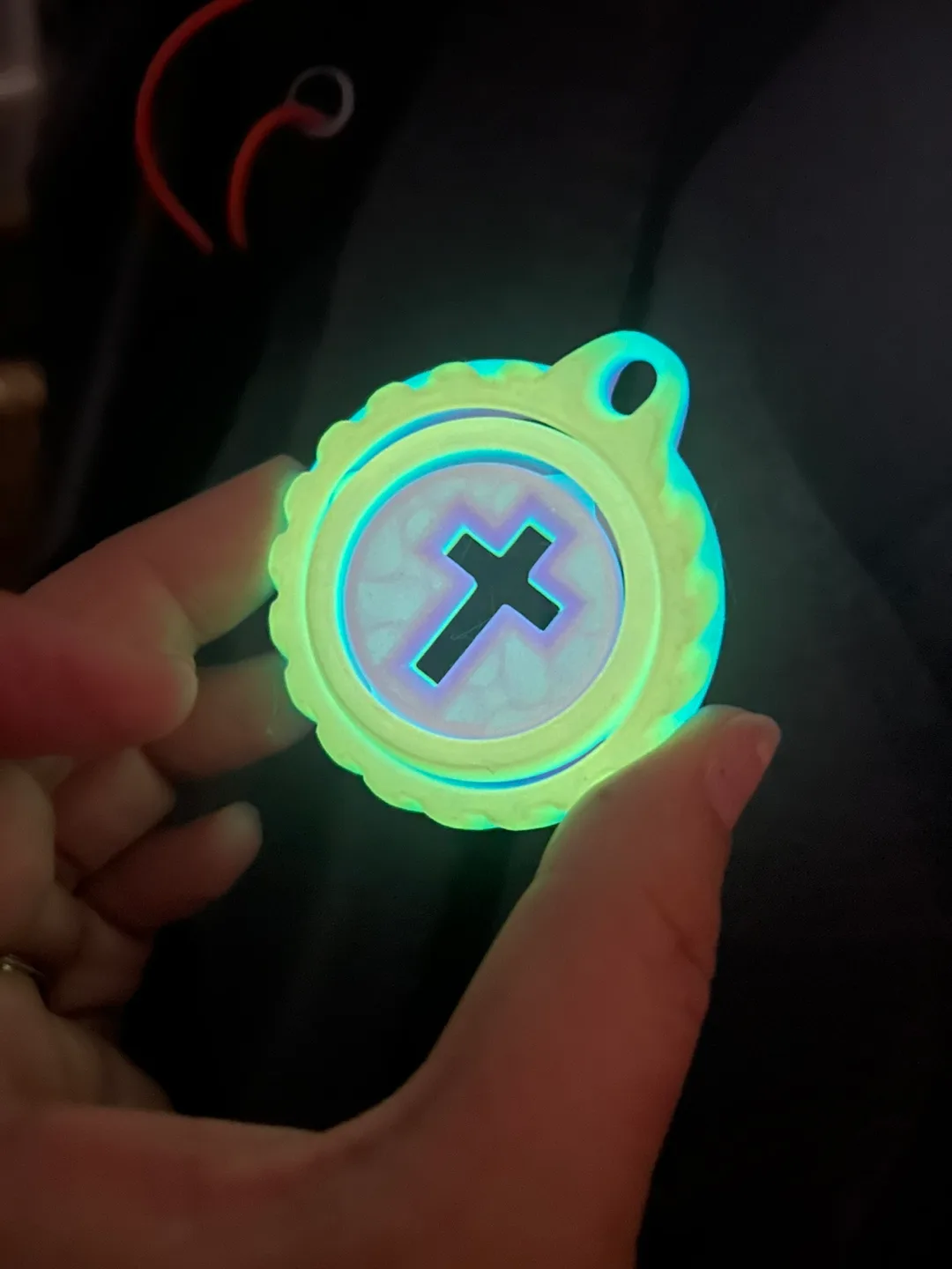 Fidget - Glow in dark  Rainbow (autism, ADHD) image indicator(5)