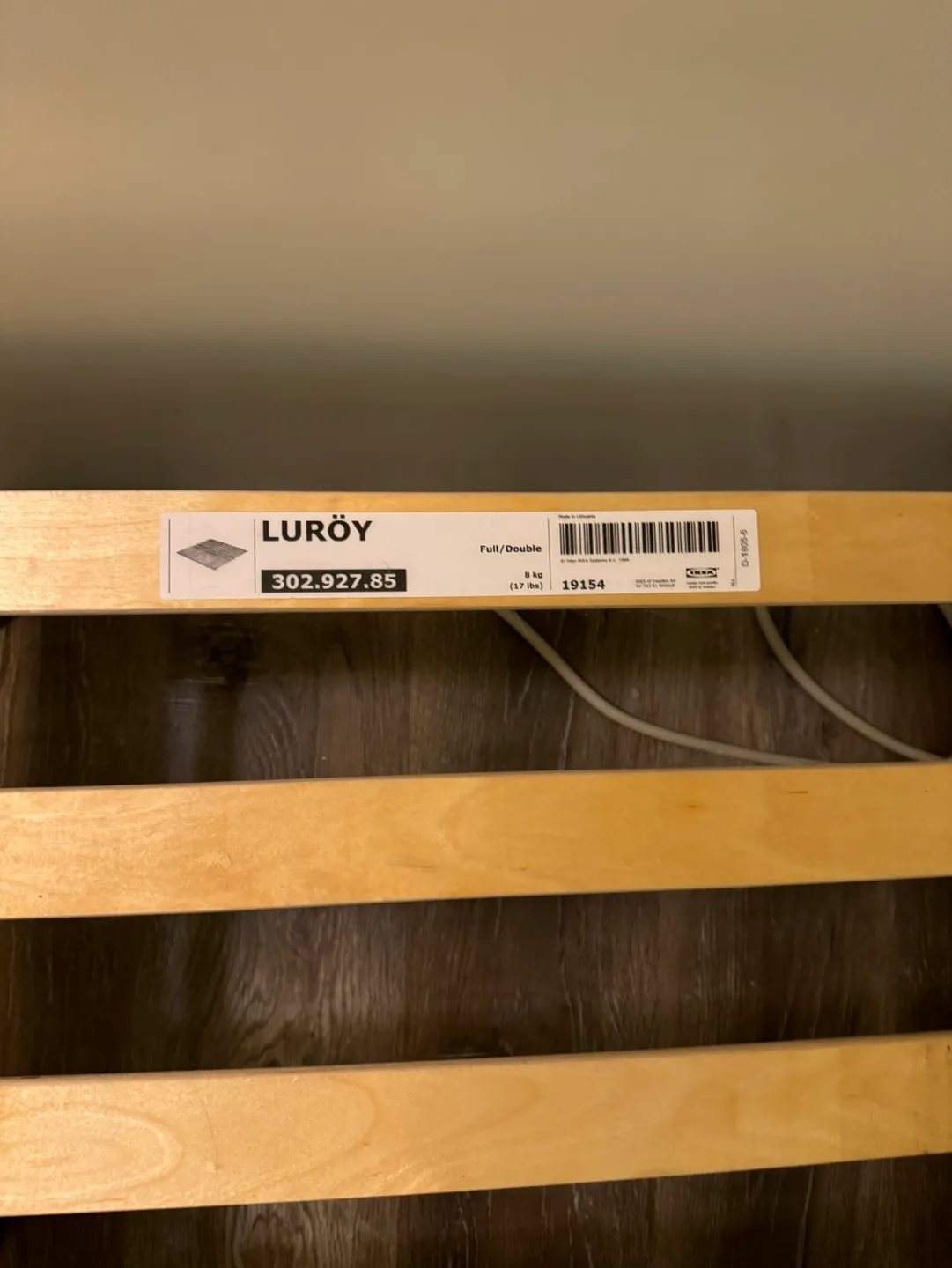 IKEA Luroy Double Bed Frame image indicator(4)