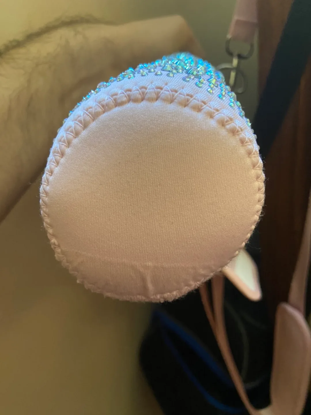 Pink Rhinestone  Water Bottle Carrier image indicator(7)