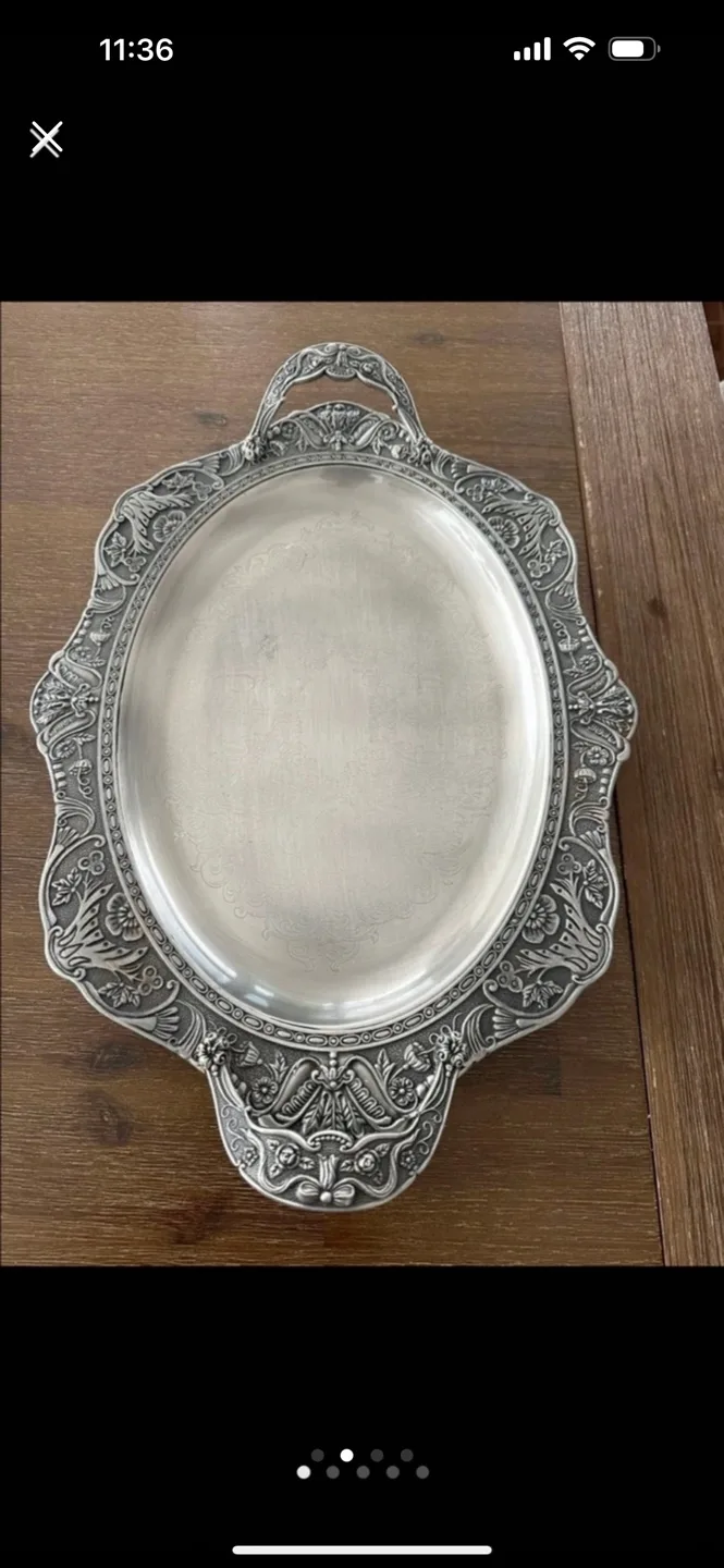 Silver Serving Tray image indicator(2)