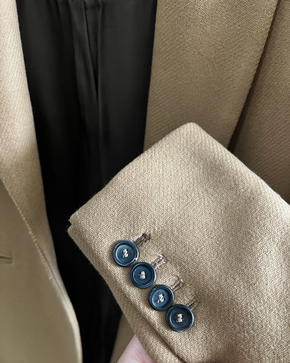 Zara Wool Camel Coat Size Small - photo 5