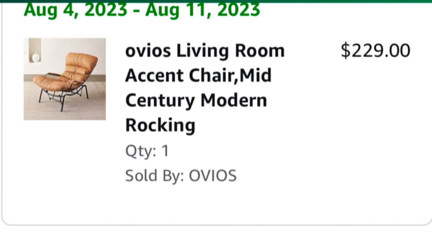 Rocking chair / rocker lazy recliner - photo 2