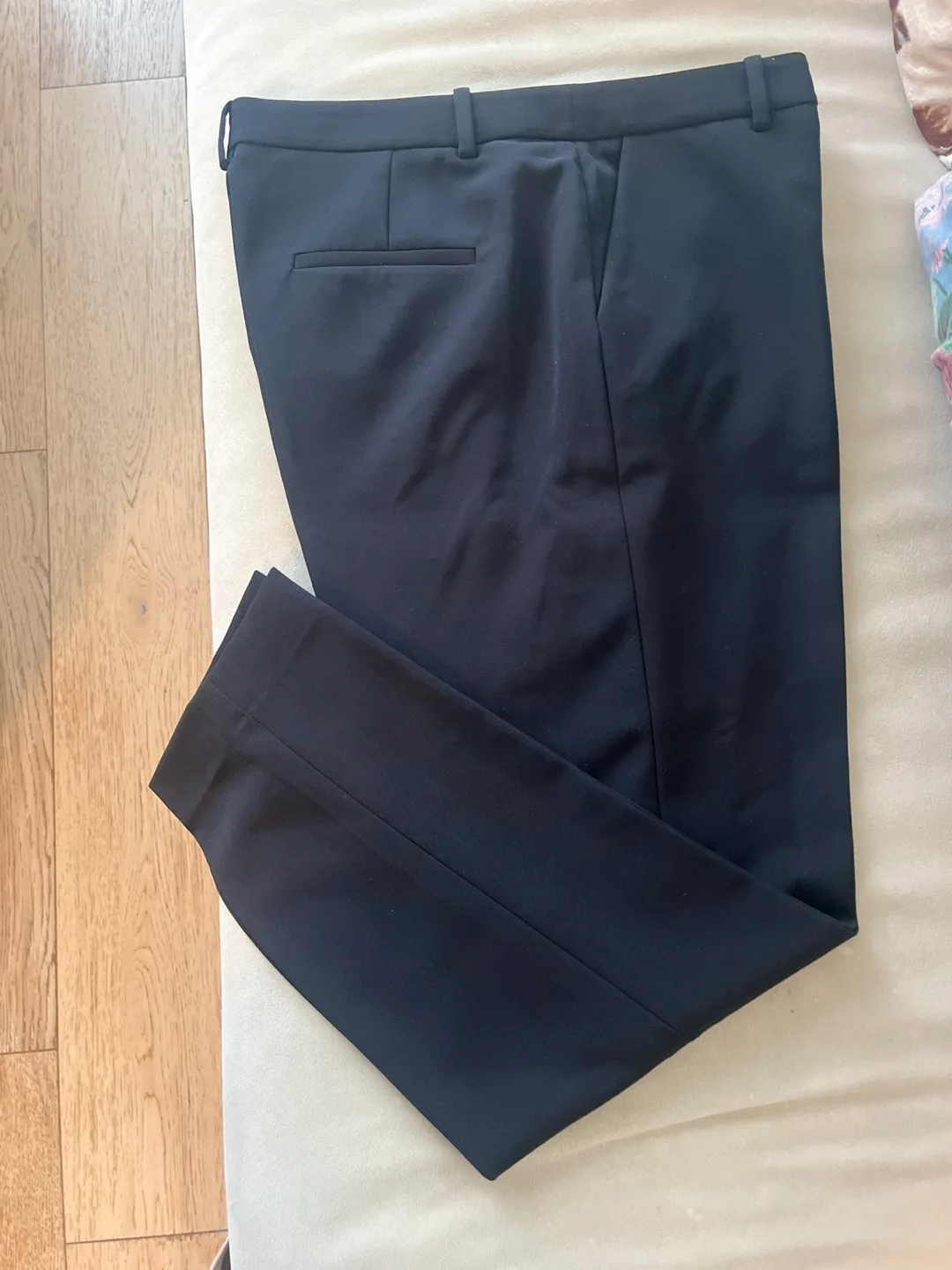 Donna Karan New York Black Straight Leg Pants image indicator(3)